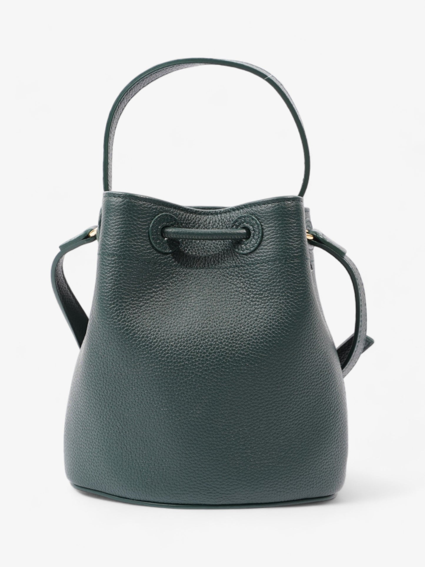 Burberry TB Bucket Bag Vine Green Leather Mini