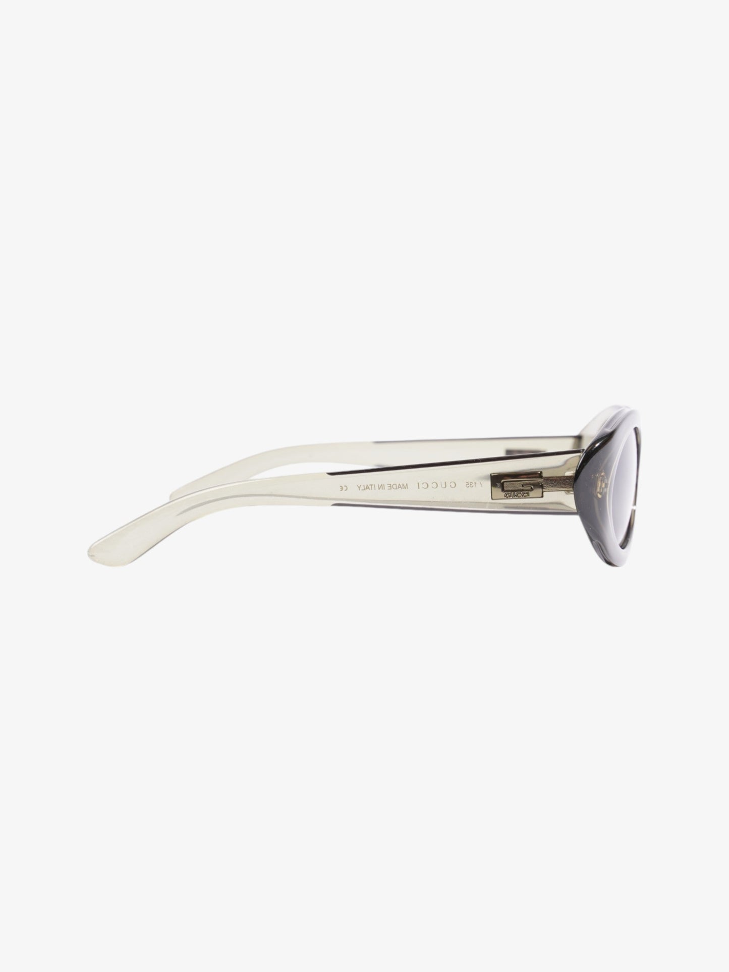 Gucci GG Sunglasses Khaki Acetate 135mm
