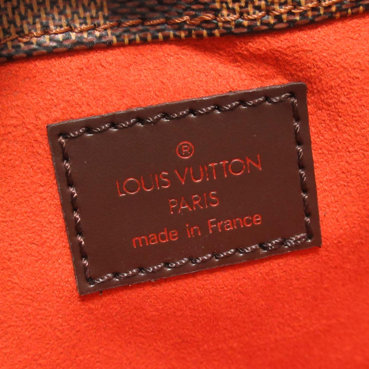 Louis Vuitto Aubagne Damier Ebene Canvas Shoulder Bag
