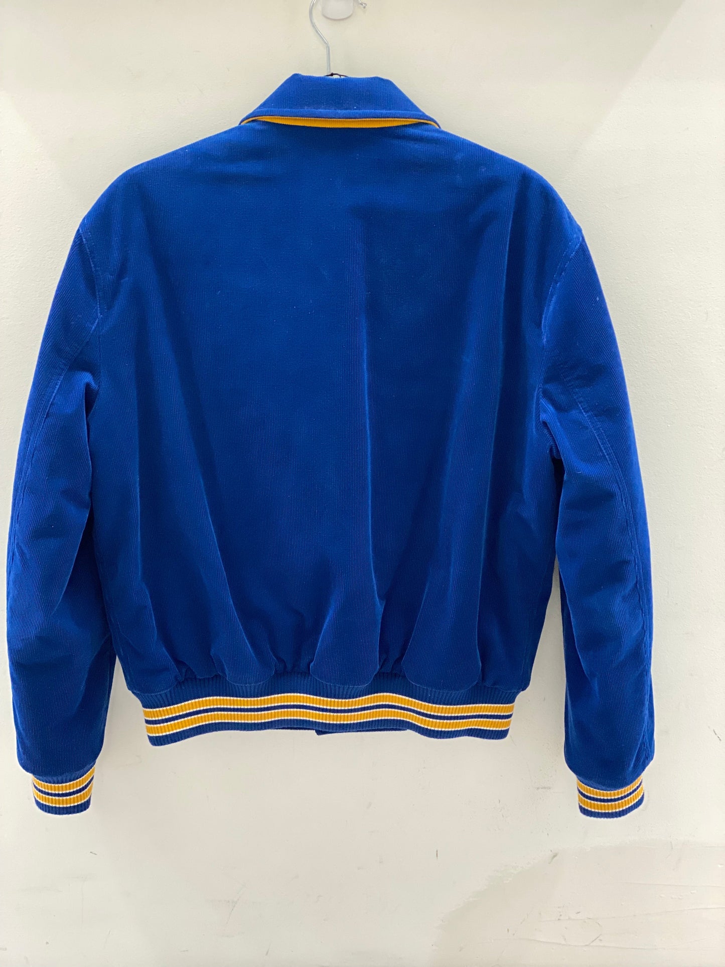 SAINT LAURENT JE T'AIME CORDUROY BOMBER JACKET