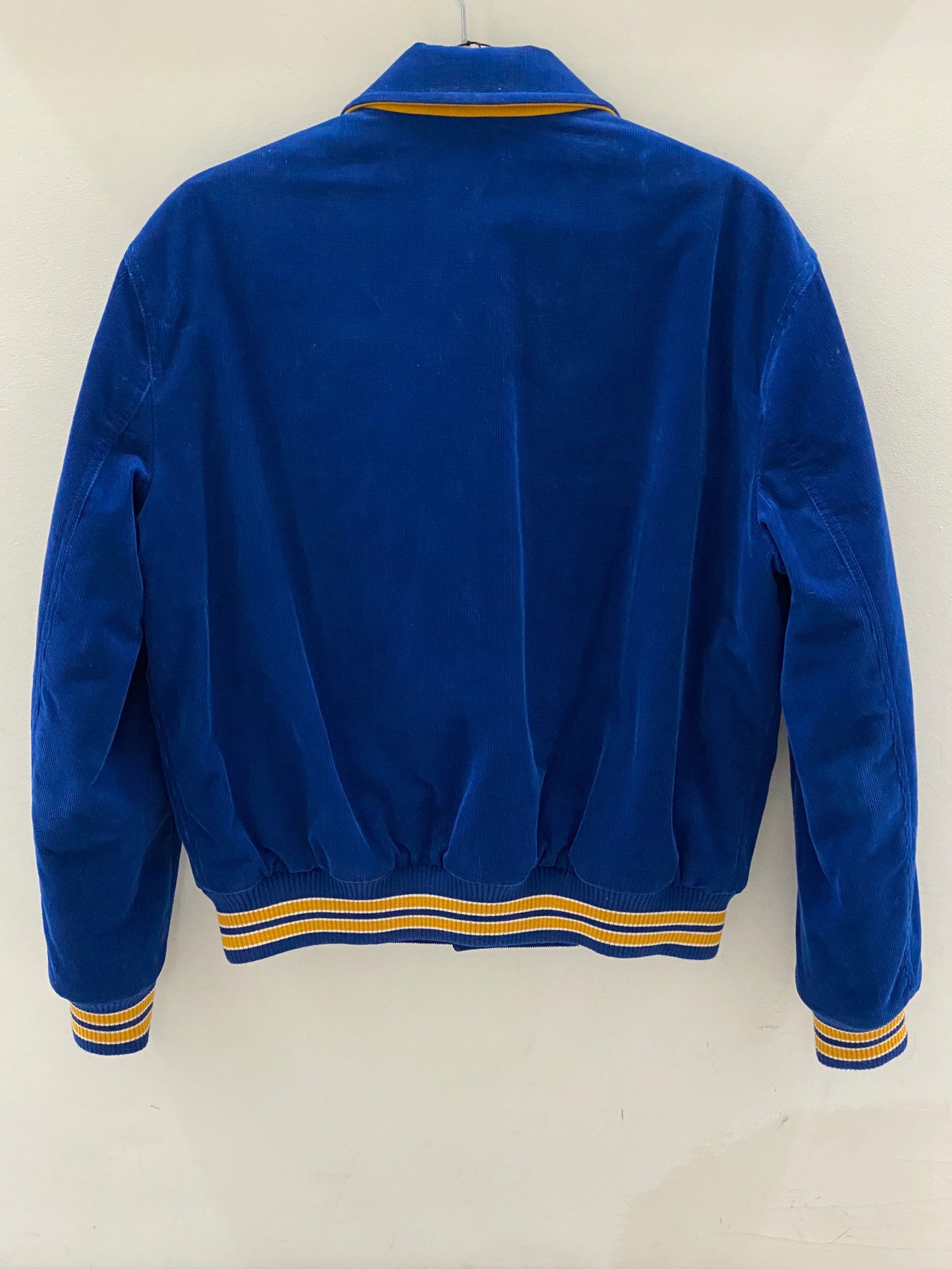 SAINT LAURENT JE T'AIME CORDUROY BOMBER JACKET