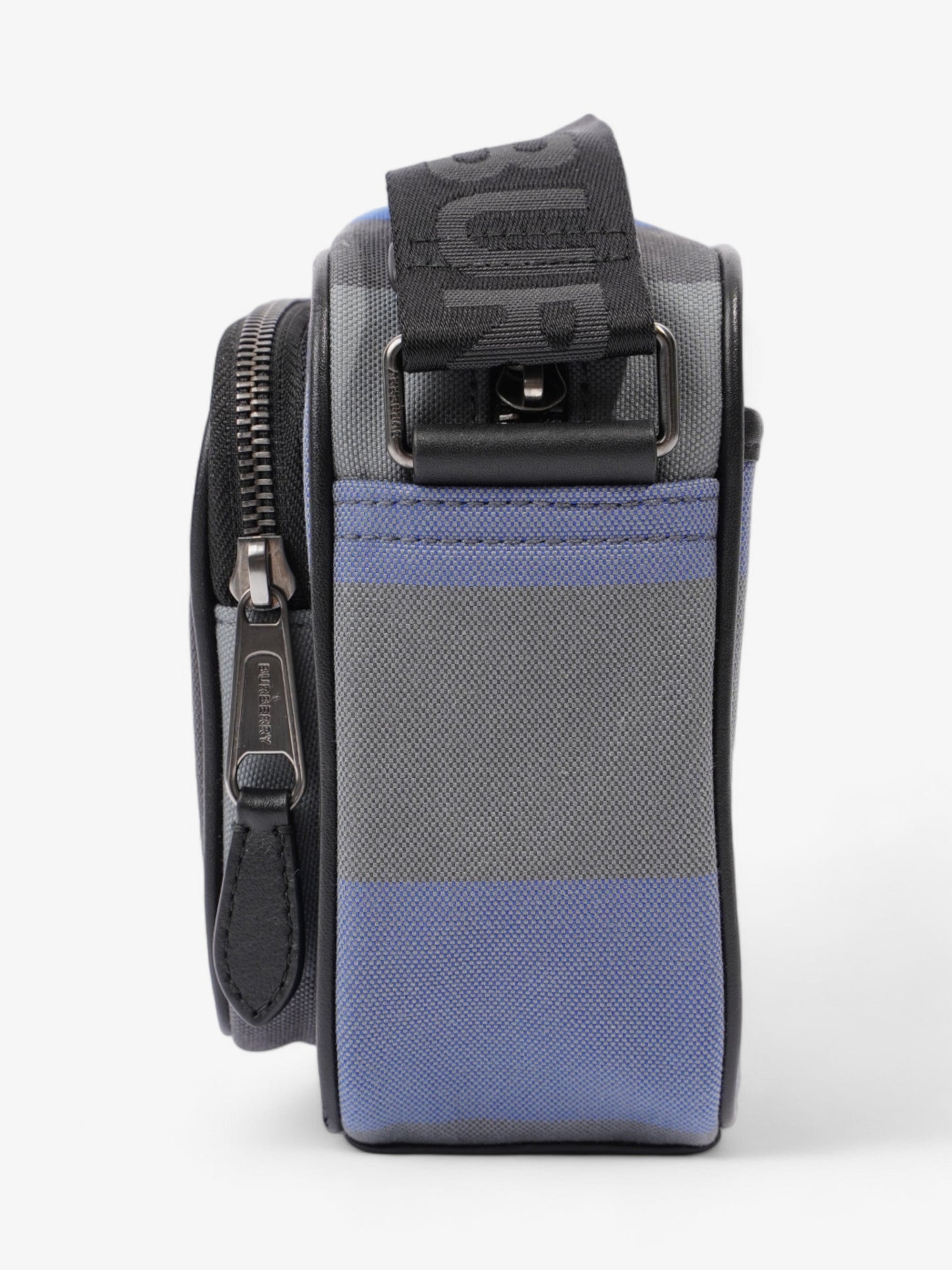 Burberry Paddy Check Blue Canvas