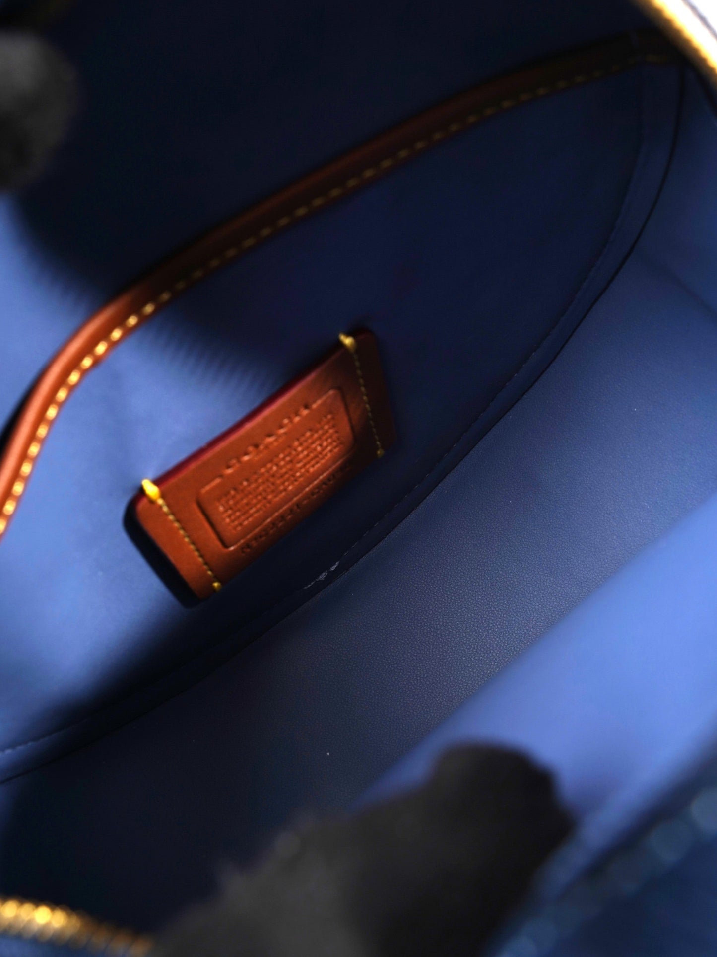 Coach Kia Circle Aqua / Colourblock Leather