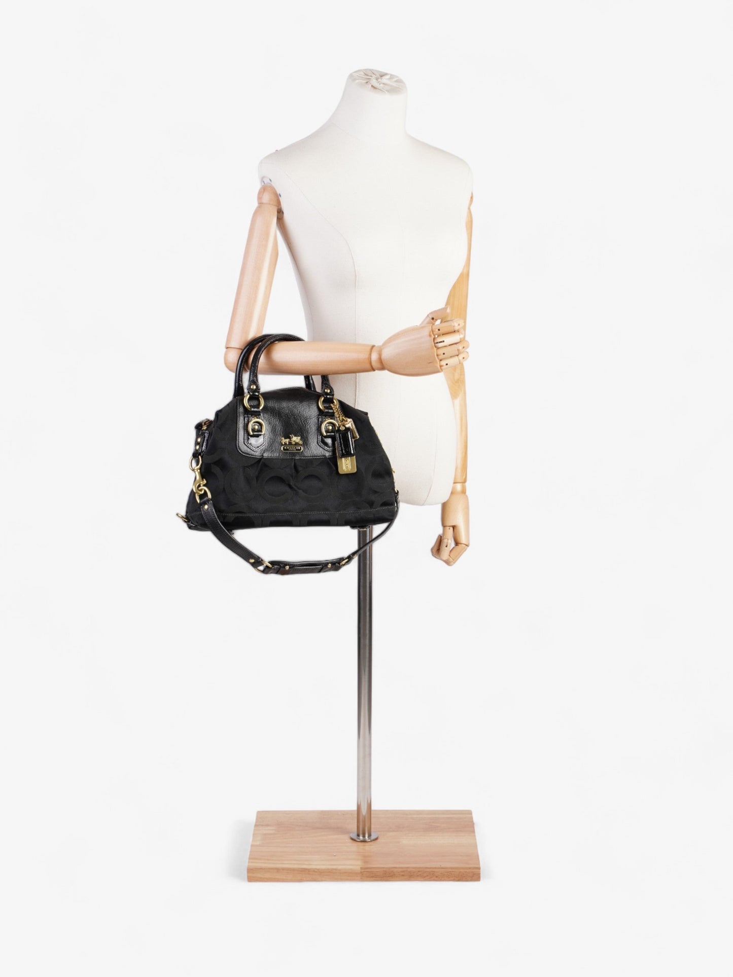 Coach Madison Black Nylon