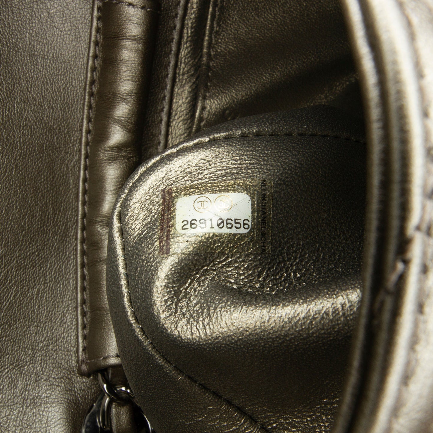 Chanel Small Chevron Data Center Envelope Flap Bag