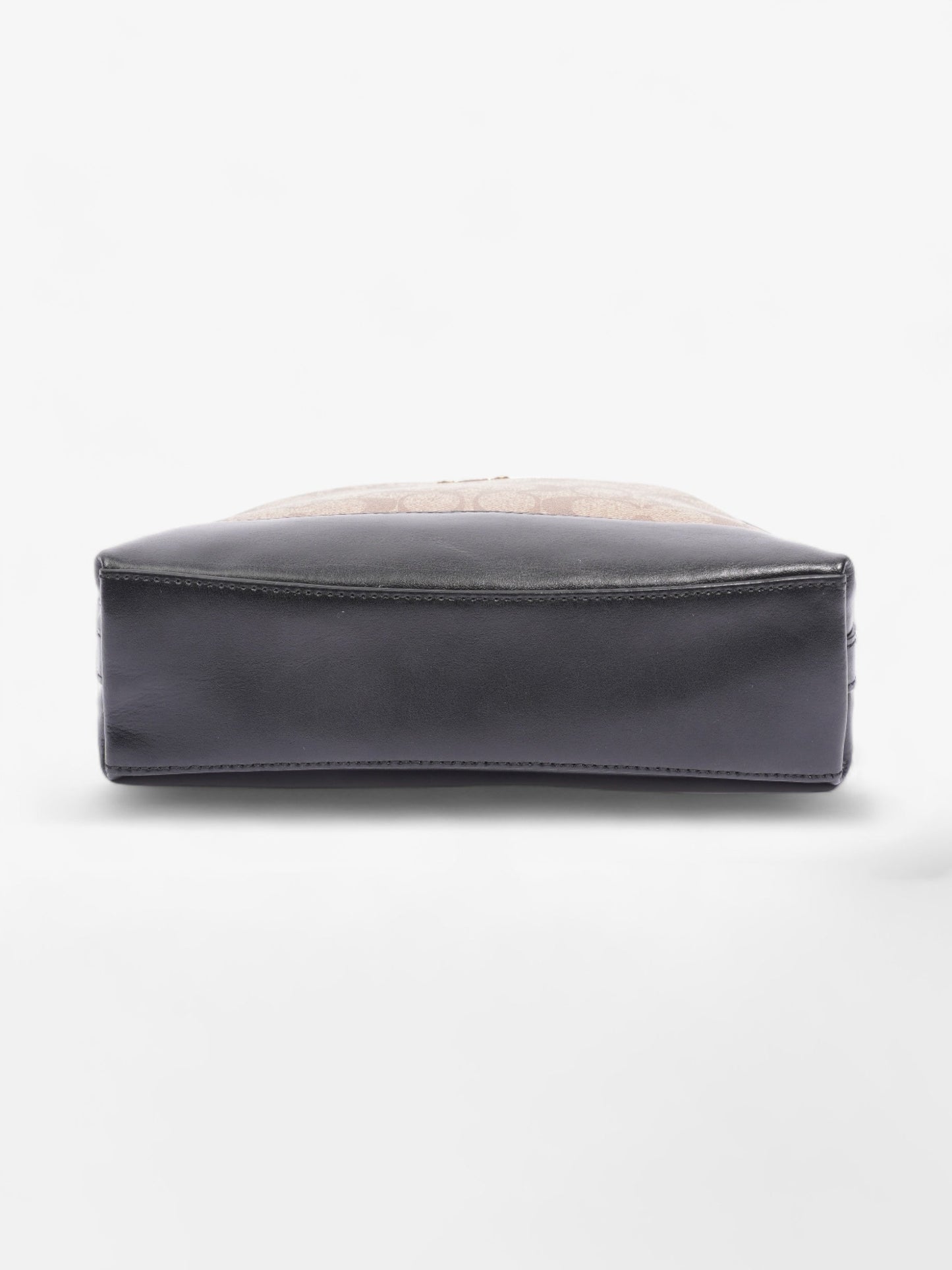 Coach Signature Dome Black / Brown Canvas