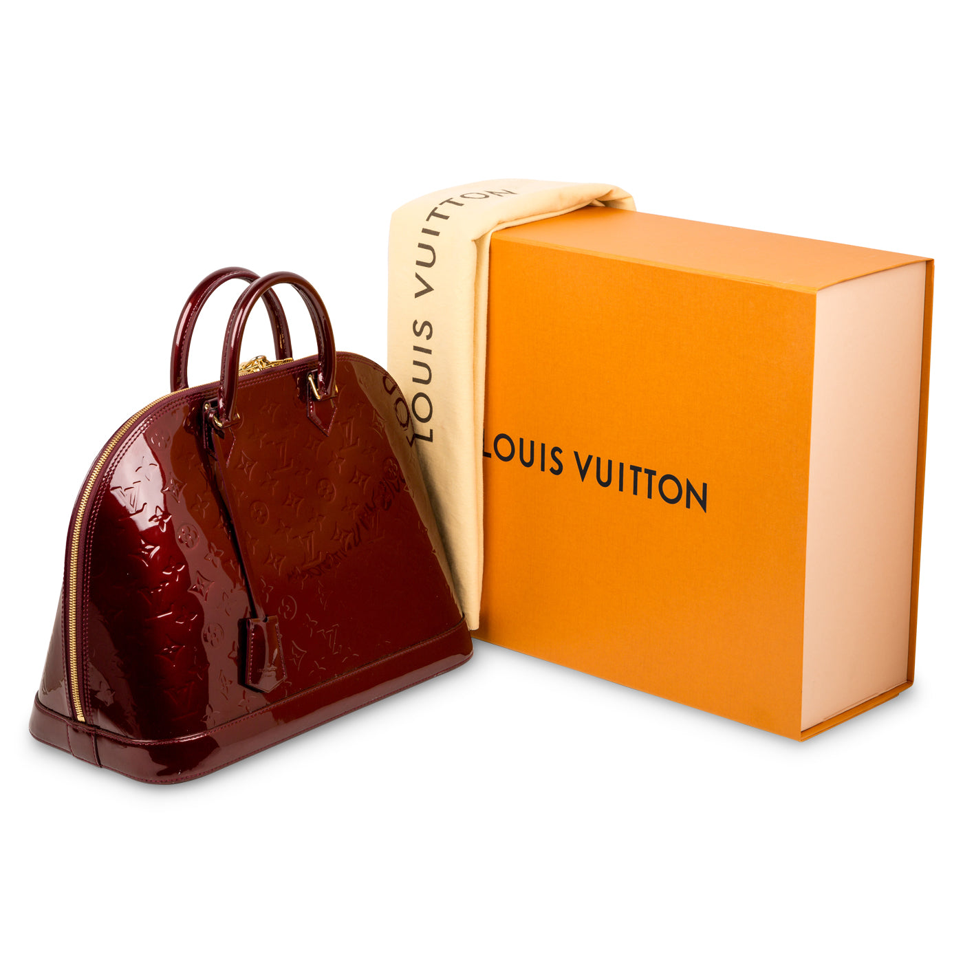 Louis Vuitton Alma GM - Amarante Vernis