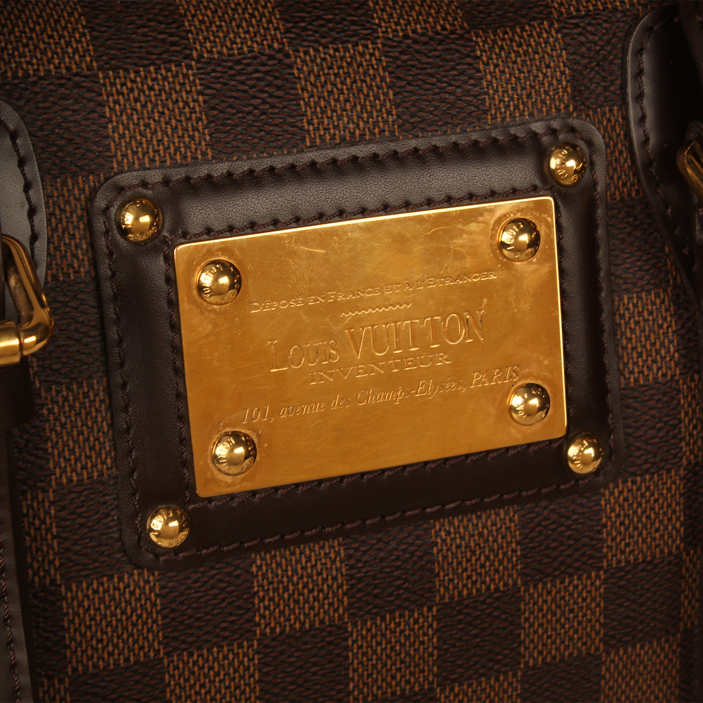 Louis Vuitton Berkeley Bag - Damier Ebene Canvas