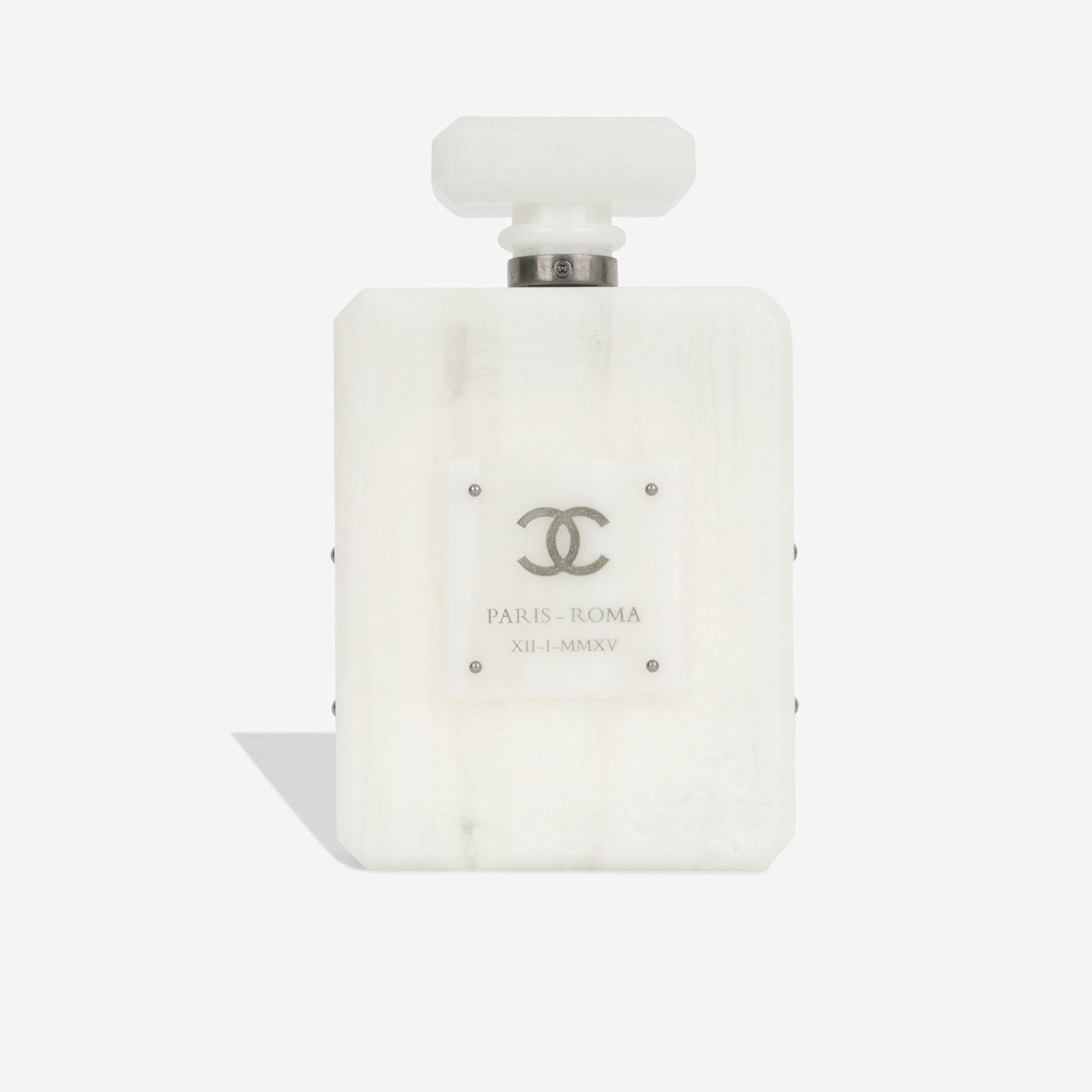 Chanel Plexiglass Paris-Rome Minaudiere