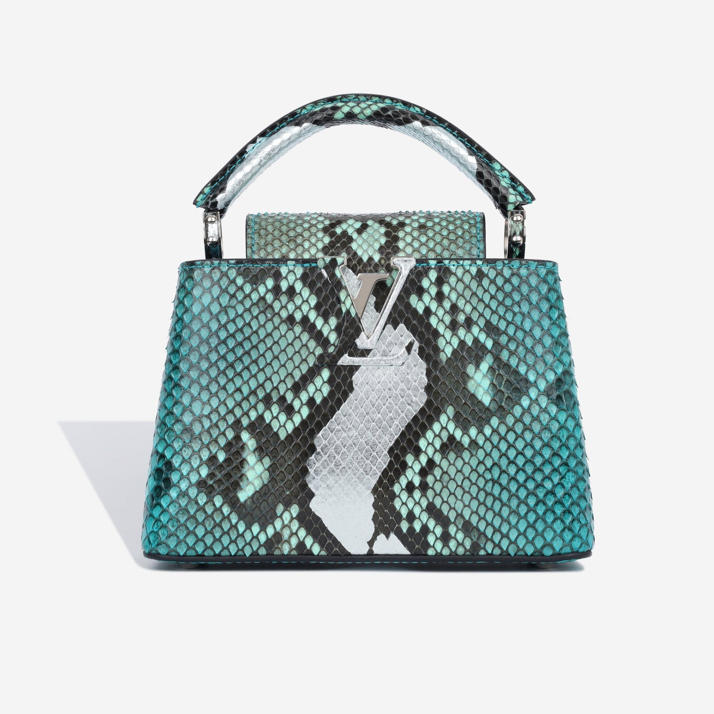 Louis Vuitton Capucines BB - Blue Python