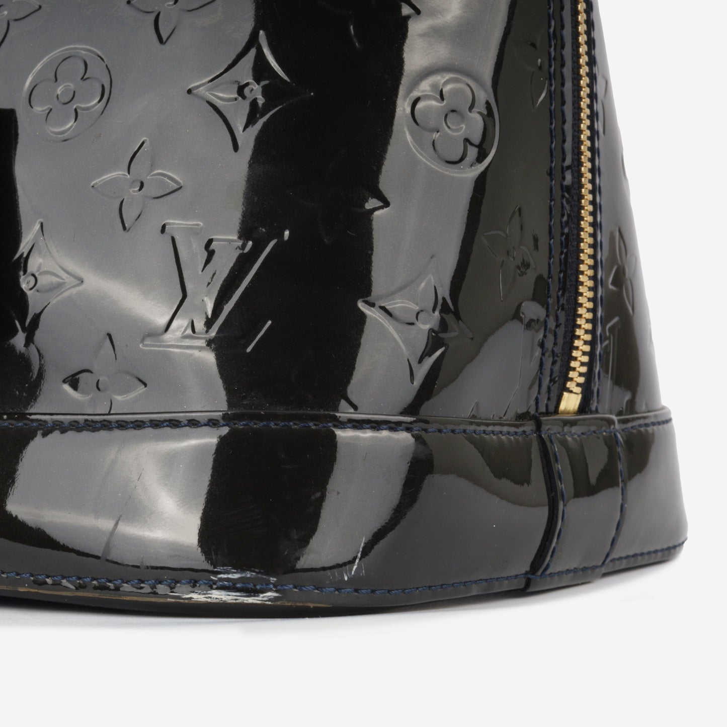 Louis Vuitton Alma GM - Black Vernis