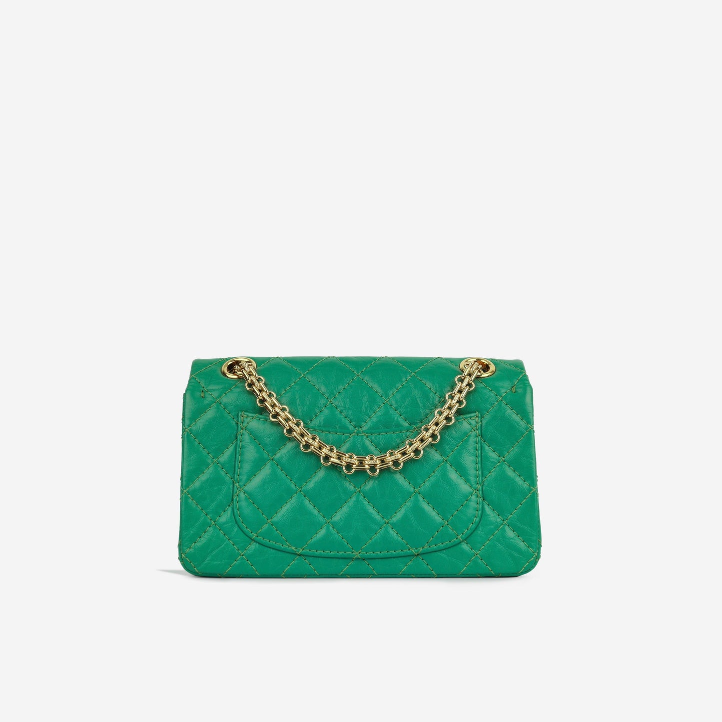 Chanel Mini Reissue 2.55 Handbag - Jade Green Calfskin