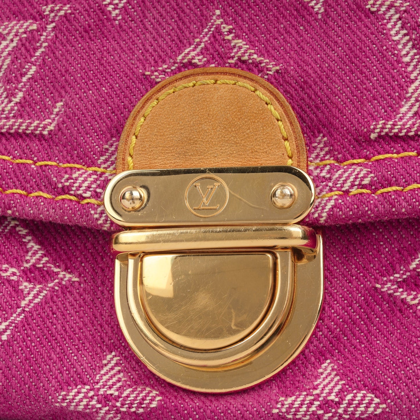 Louis Vuitton Mini Pleaty - Pink Denim