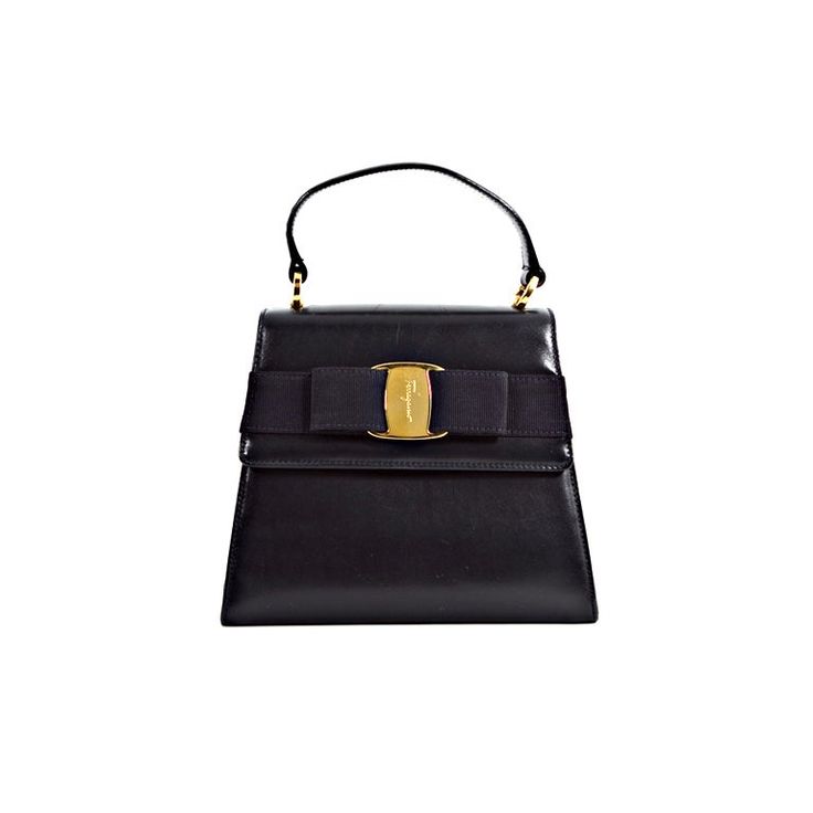 SALVATORE FERRAGAMO LEATHER VARA 2 WAY SHOULDER BAG