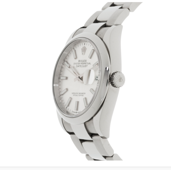 ROLEX Datejust, steel watch and bracelet, circa 2019