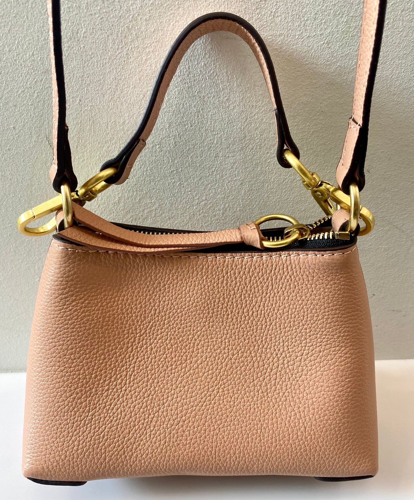 SEE BY CHLOÉ JOAN SUEDE & CALFSKIN LEATHER MINI SHOULDER BAG