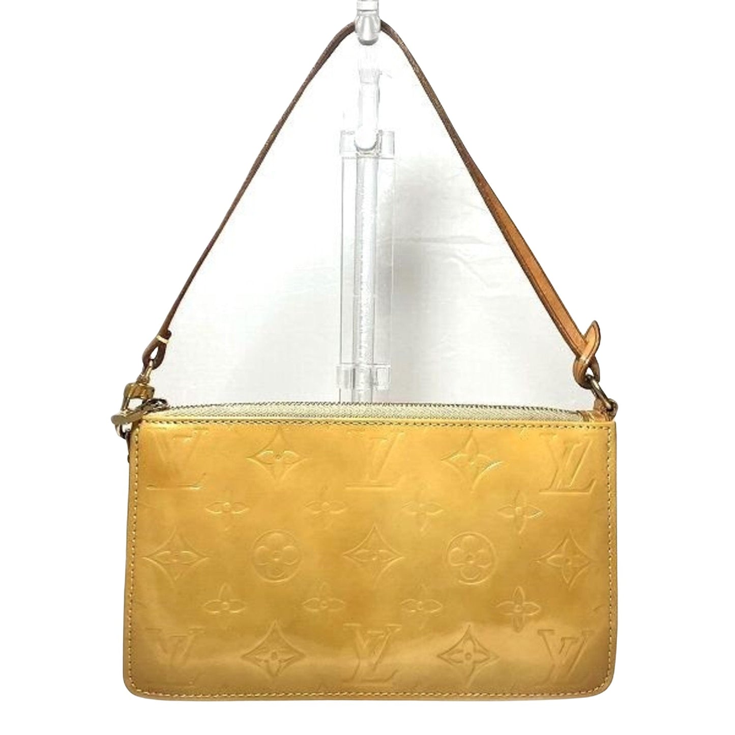 Patent Leather Small Clutch Bag
