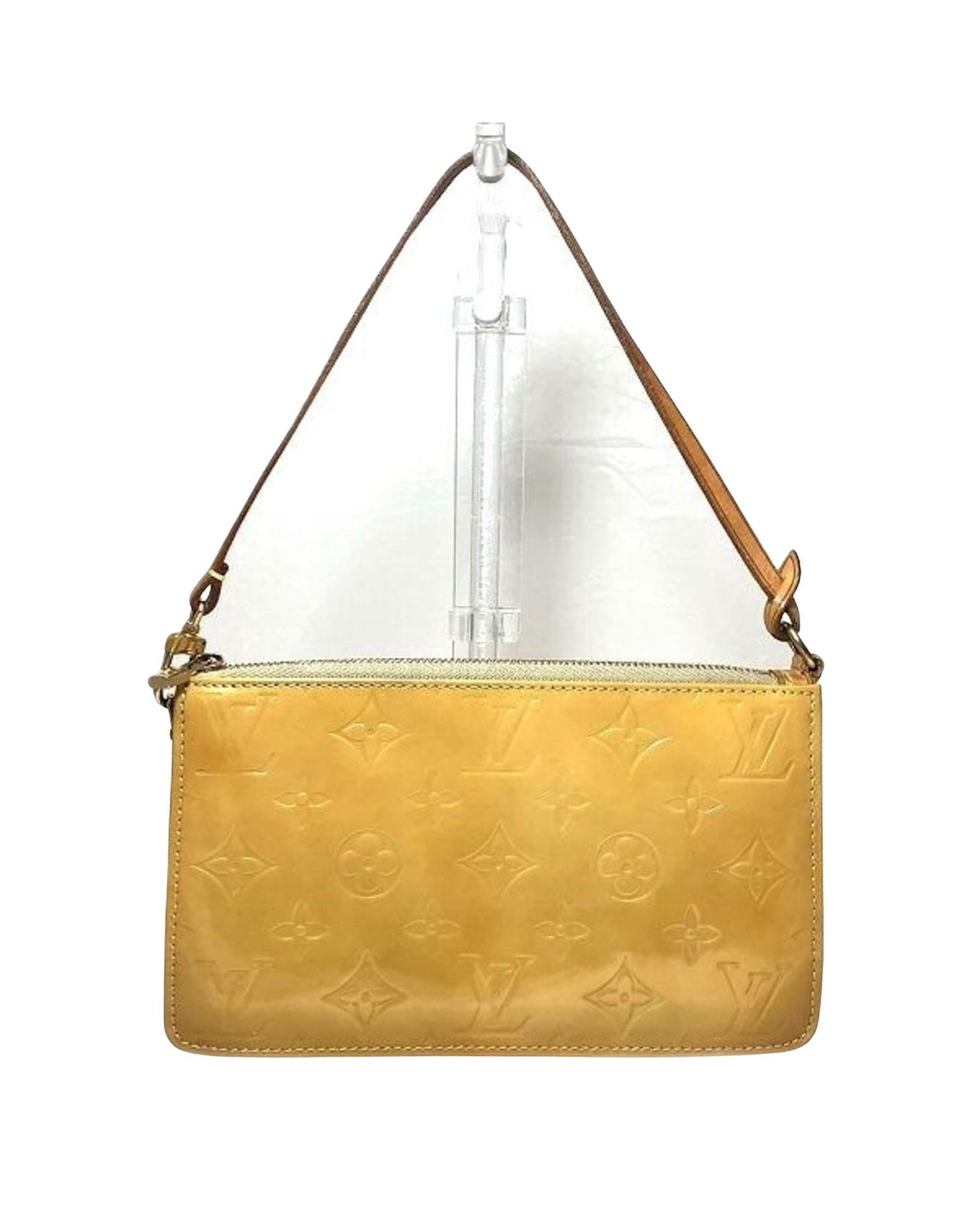 Patent Leather Small Clutch Bag