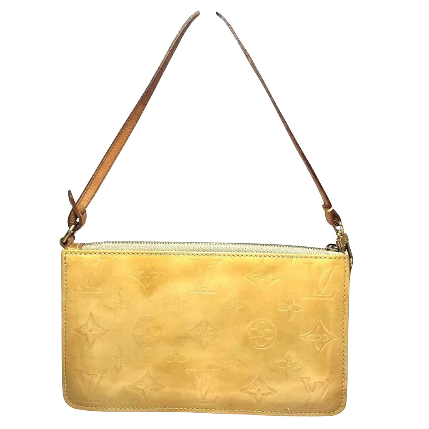 Patent Leather Small Clutch Bag