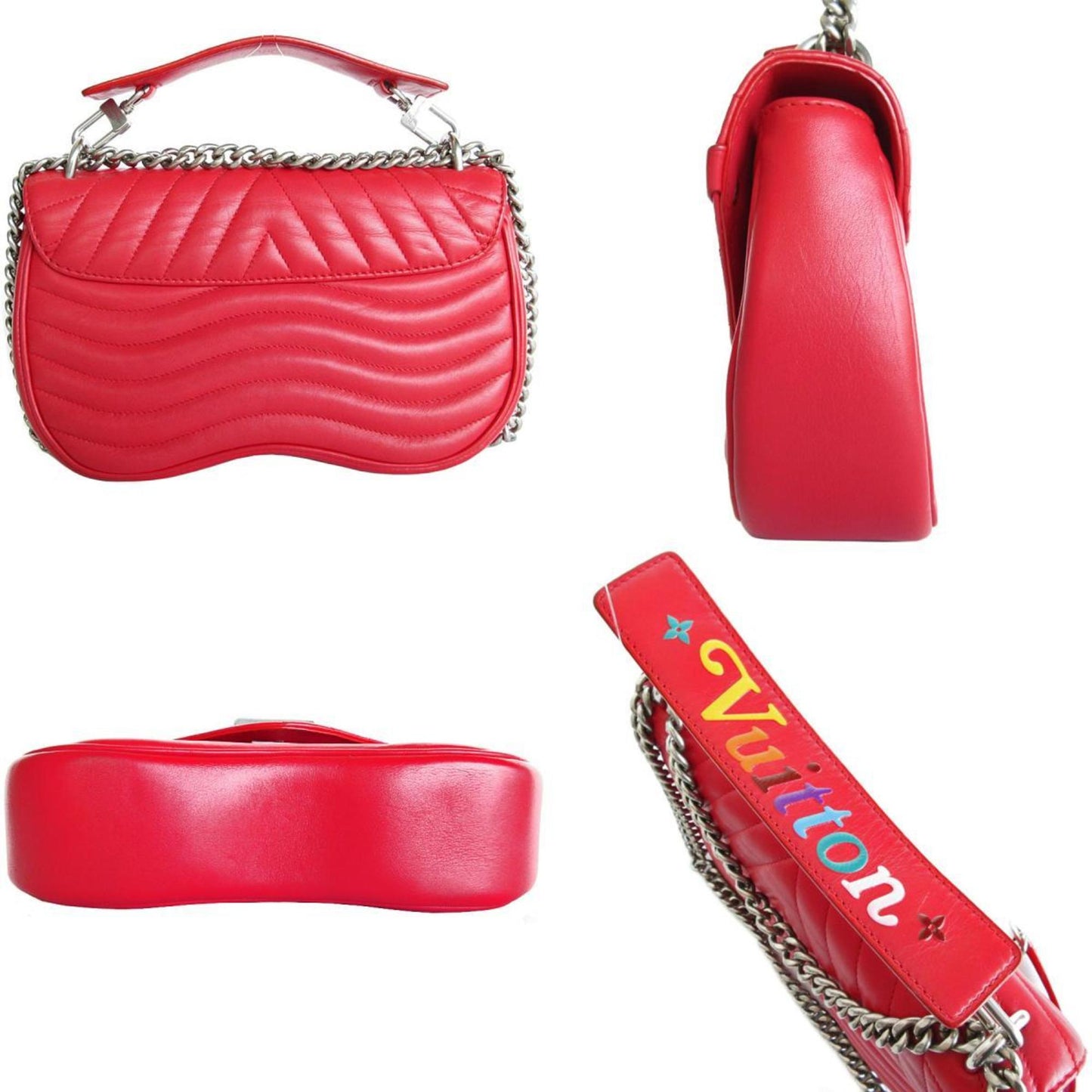 Designer Leather Shoulder Bag