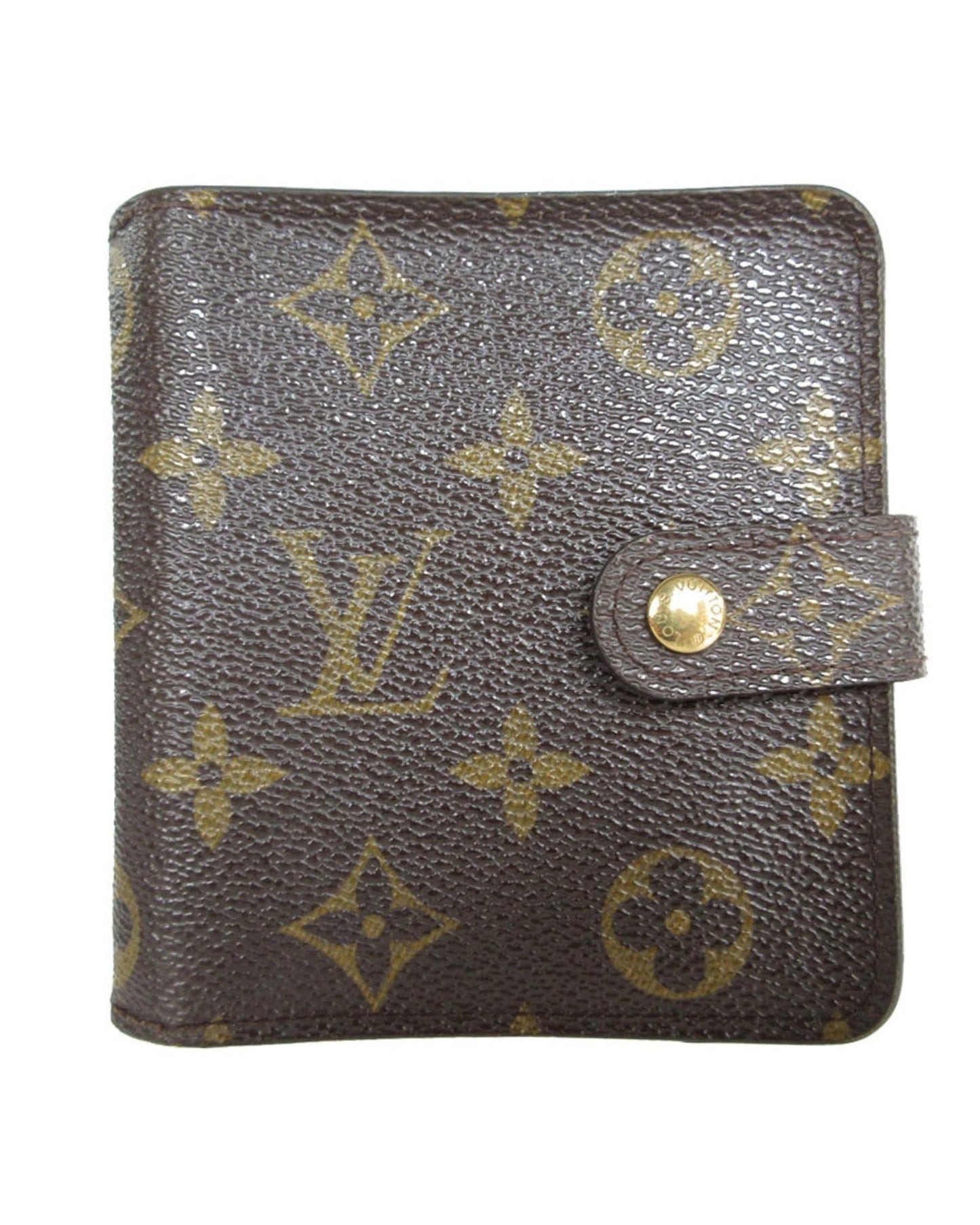 Compact Canvas Zip Wallet