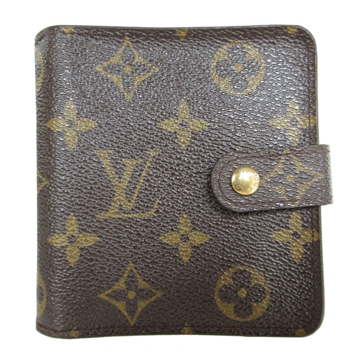 Compact Canvas Zip Wallet
