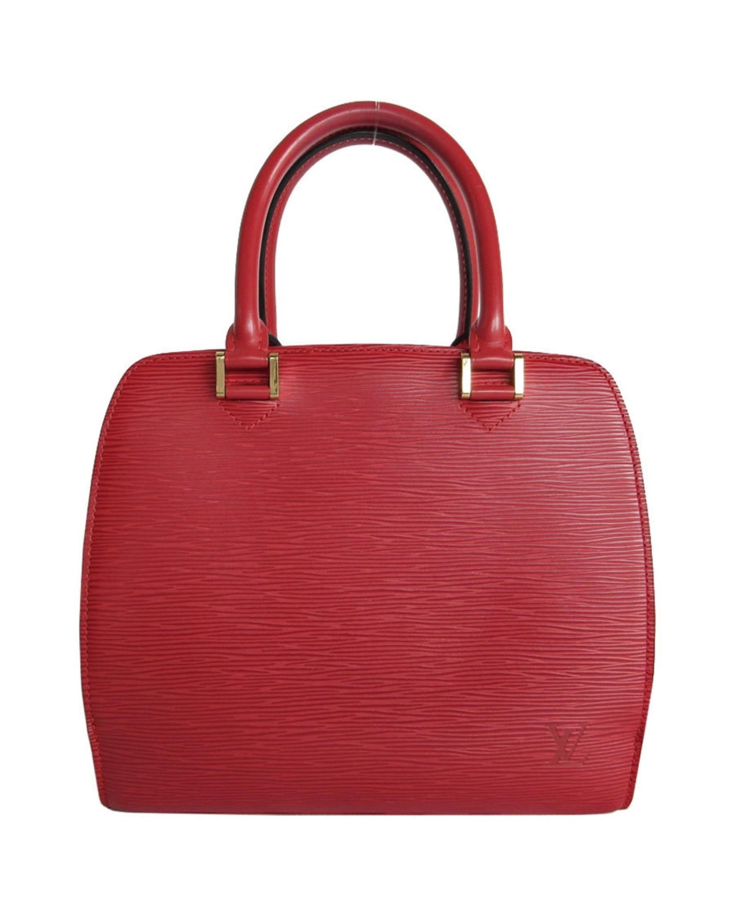 Pont Neuf Leather Handbag with Good Condition and Minimal Wear