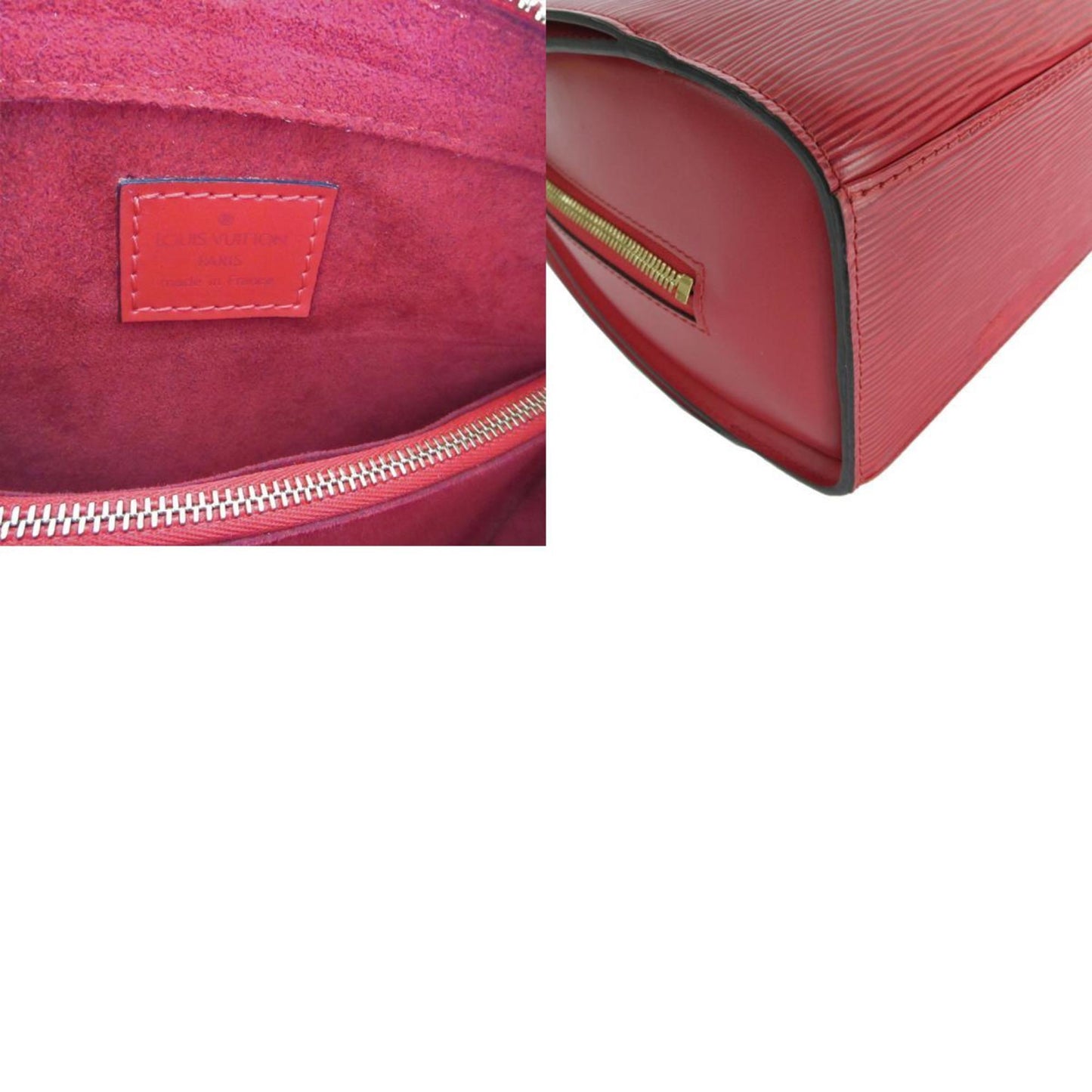 Pont Neuf Leather Handbag with Good Condition and Minimal Wear