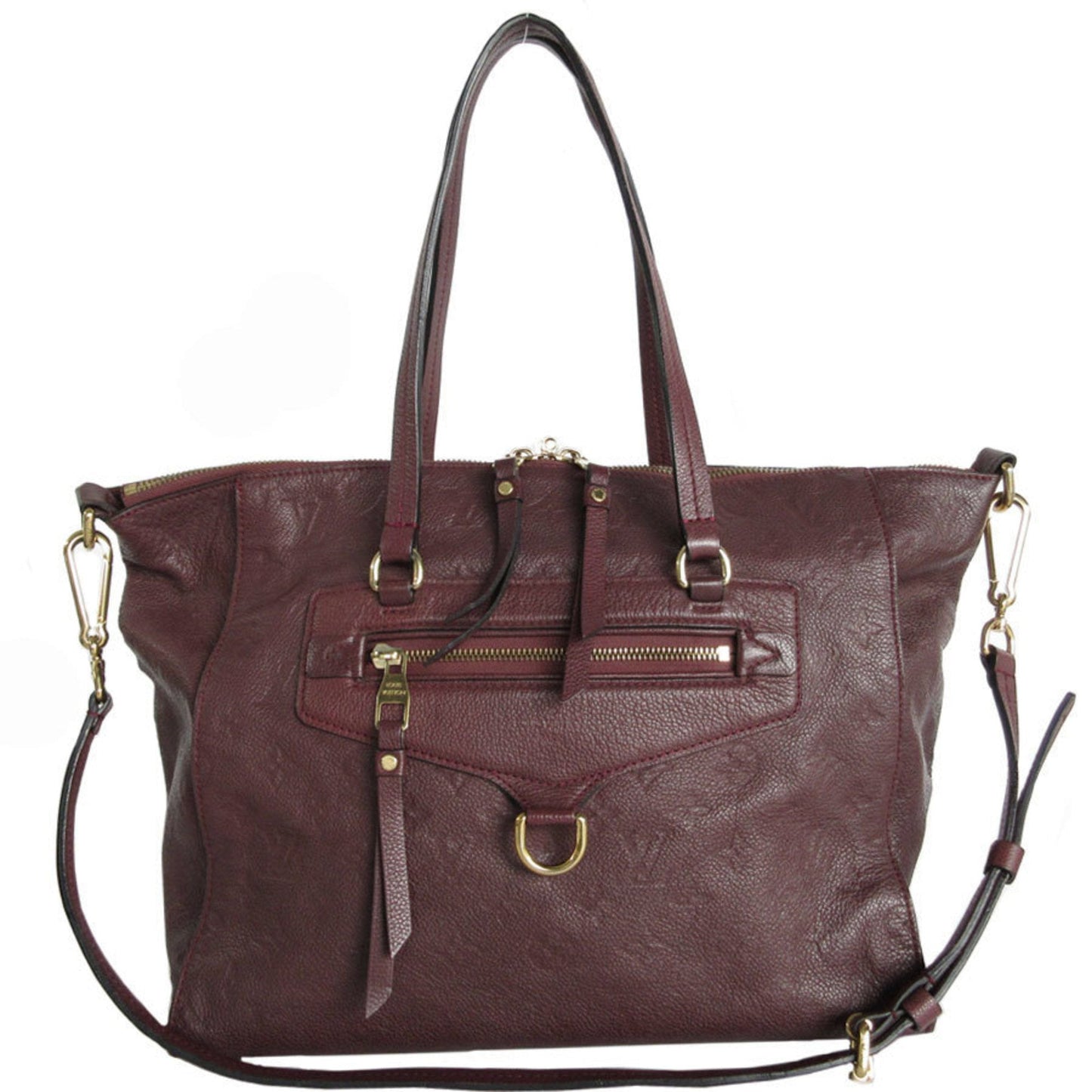 Lumineuse Leather Shoulder Bag with Strap