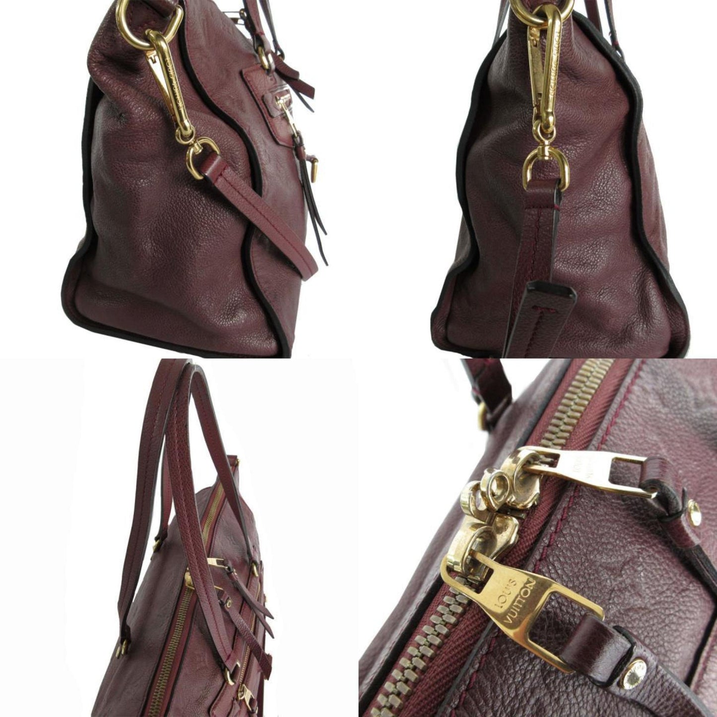 Lumineuse Leather Shoulder Bag with Strap