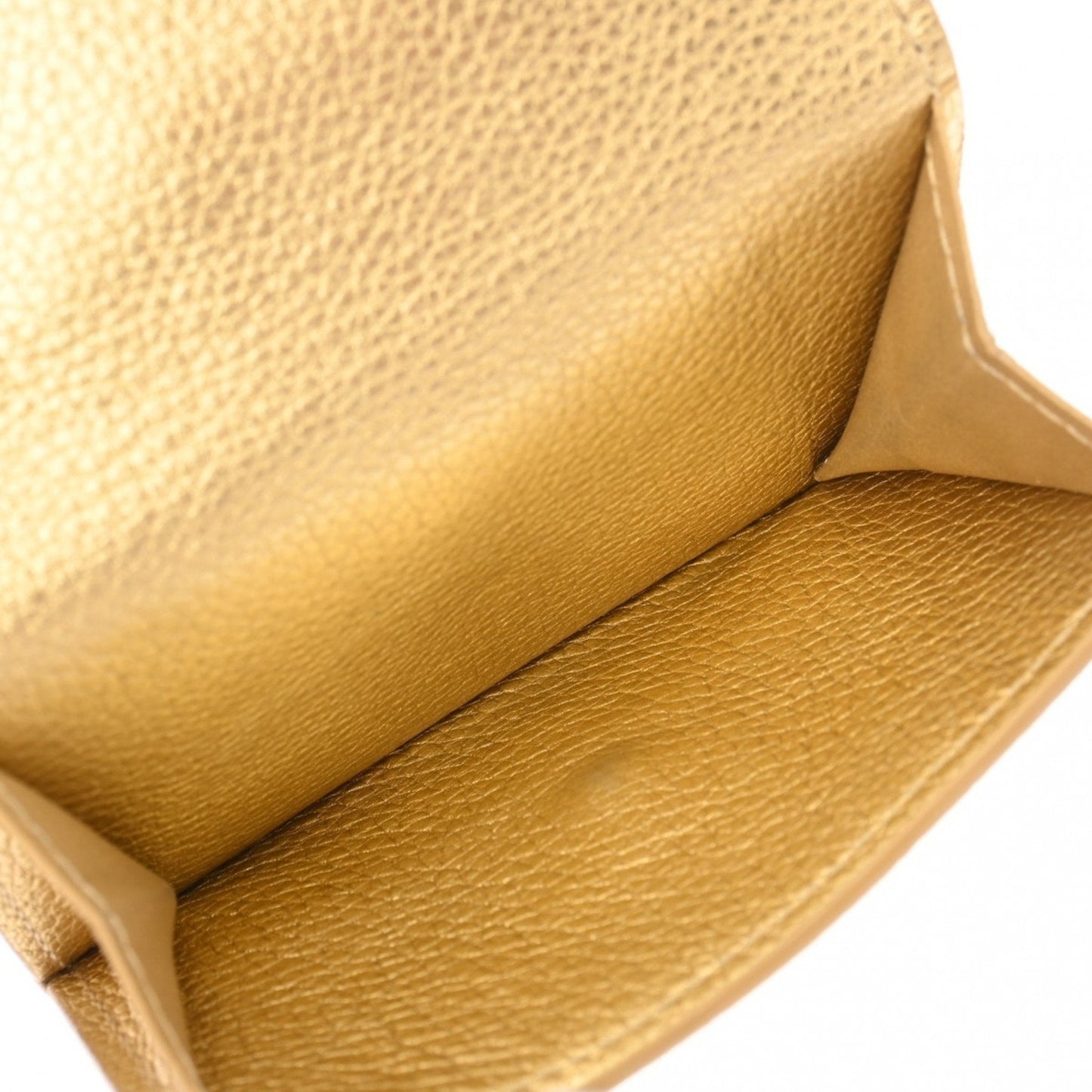 Leather Lockmini Bag with Gold-Tone Accents