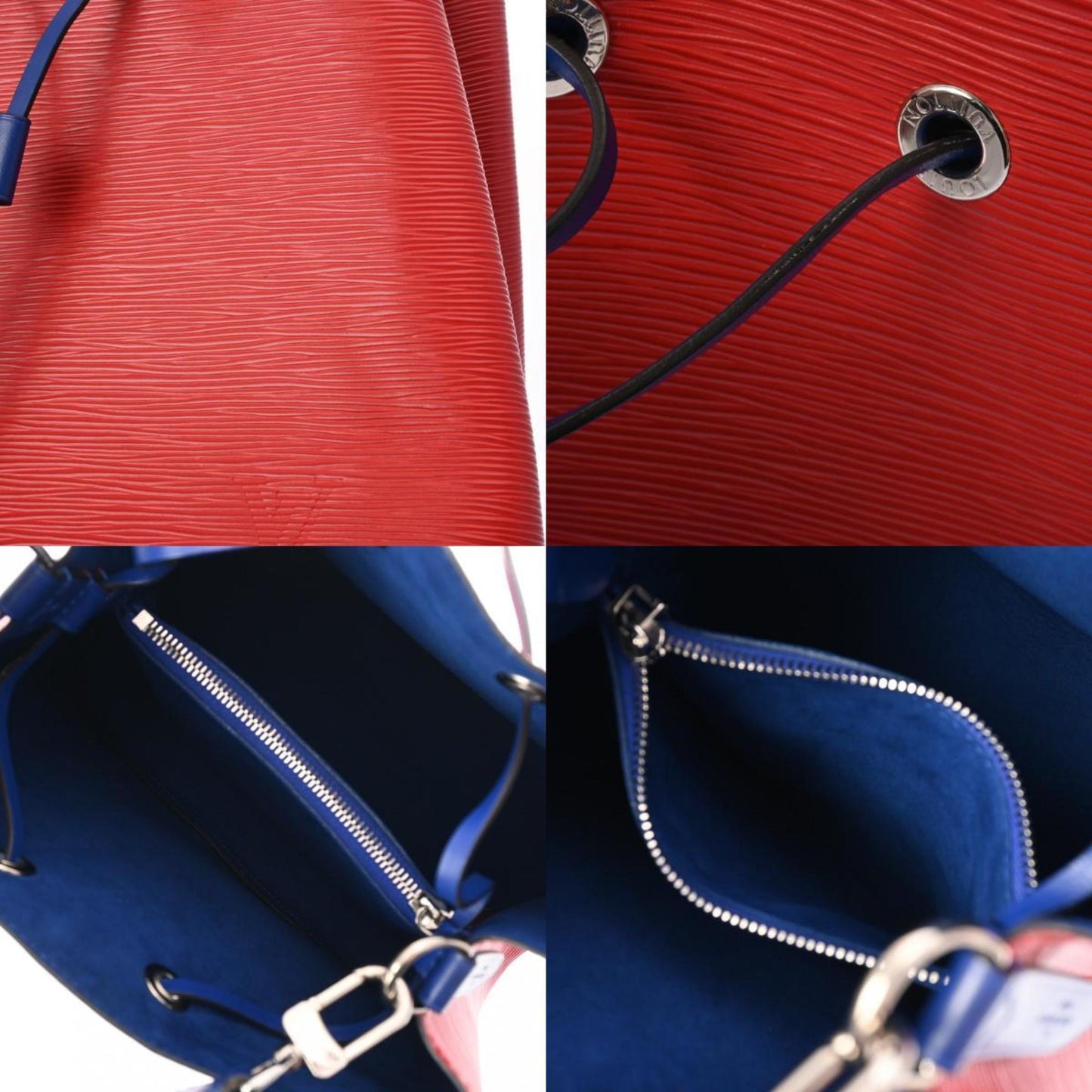 Leather NeoNoe Bag with Dust Bag and Shoulder Strap