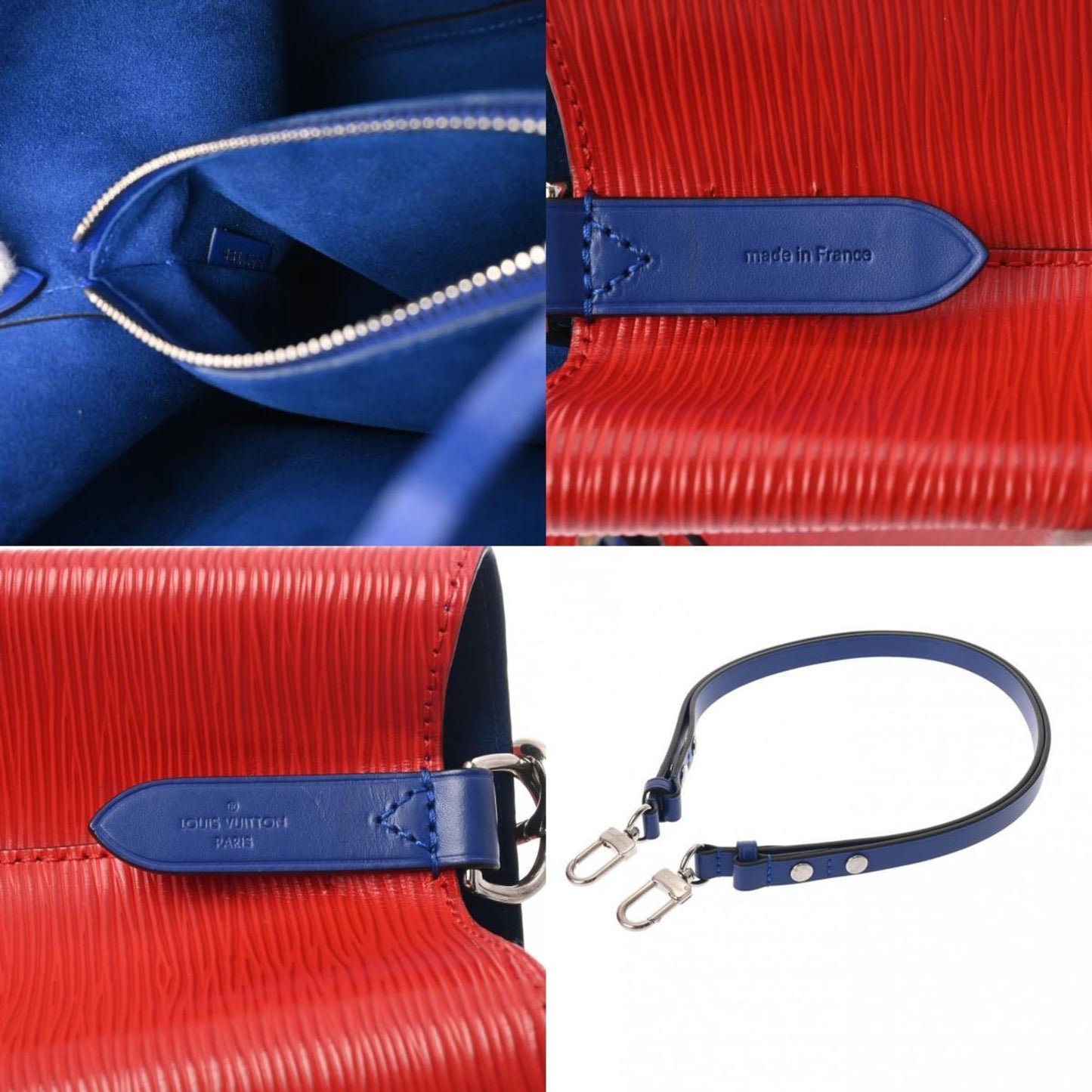 Leather NeoNoe Bag with Dust Bag and Shoulder Strap