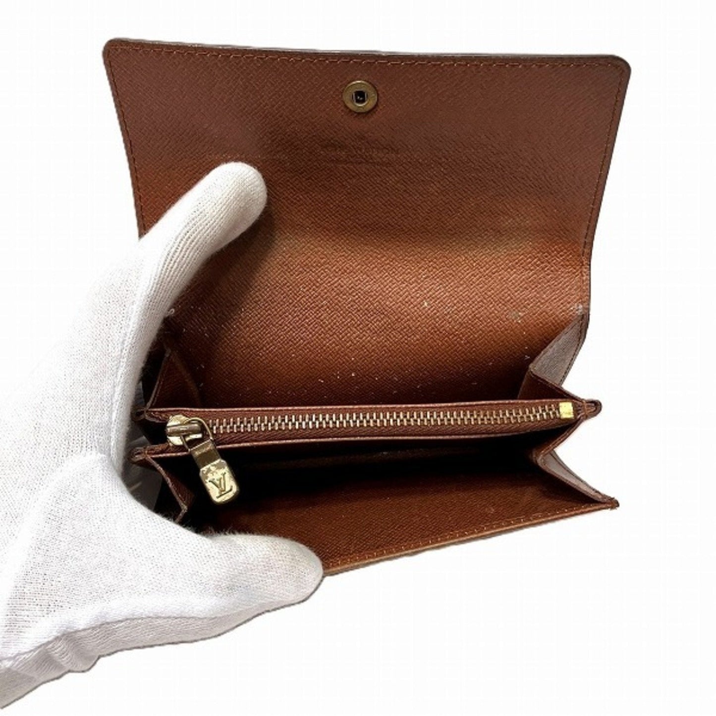 Luxury Canvas Wallet with Card Slots and Coin Pocket