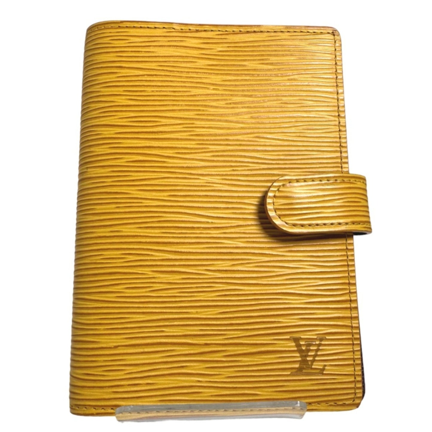 Functional Leather Agenda Cover with Slight Wear