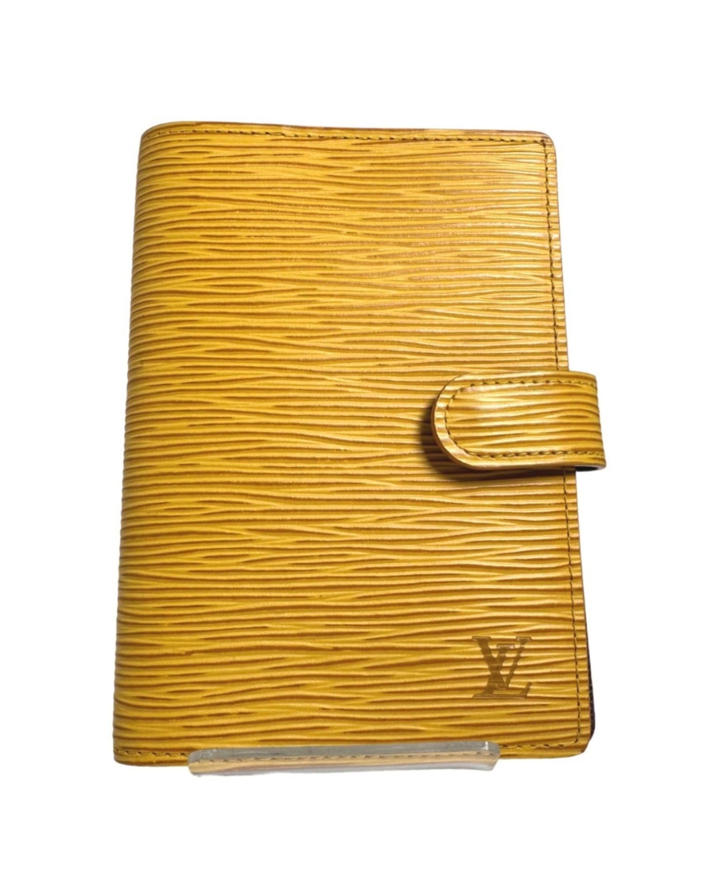 Functional Leather Agenda Cover with Slight Wear