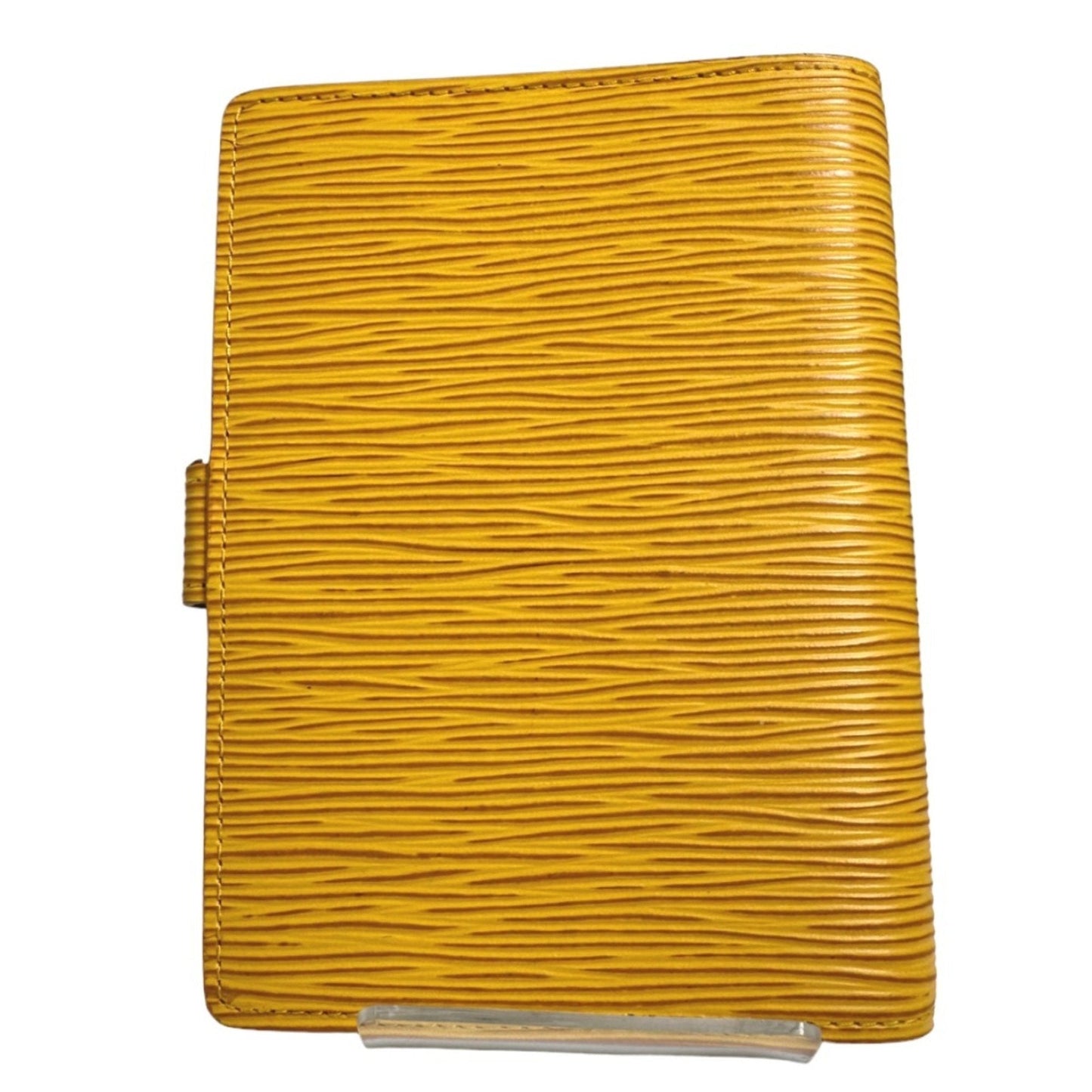 Functional Leather Agenda Cover with Slight Wear