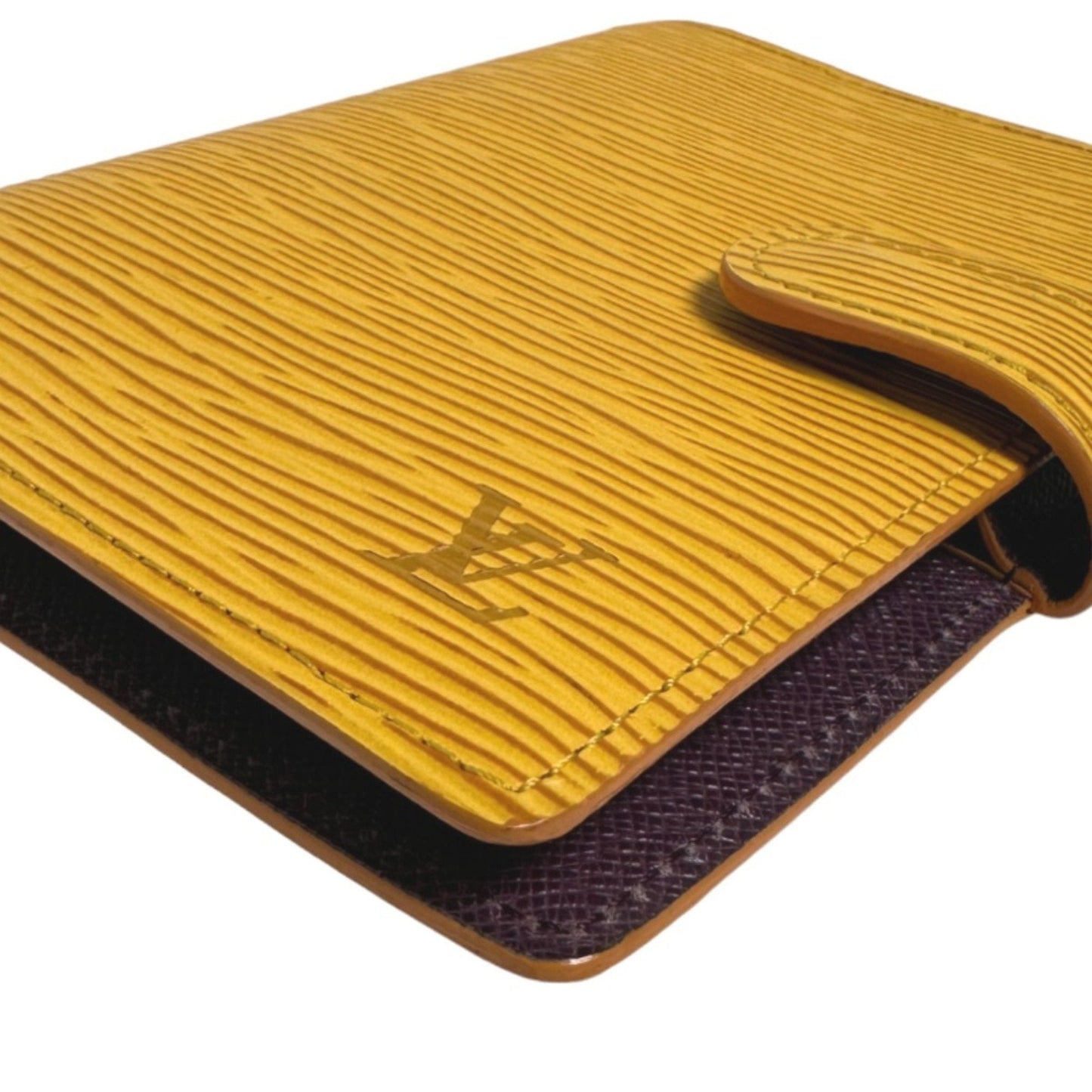 Functional Leather Agenda Cover with Slight Wear