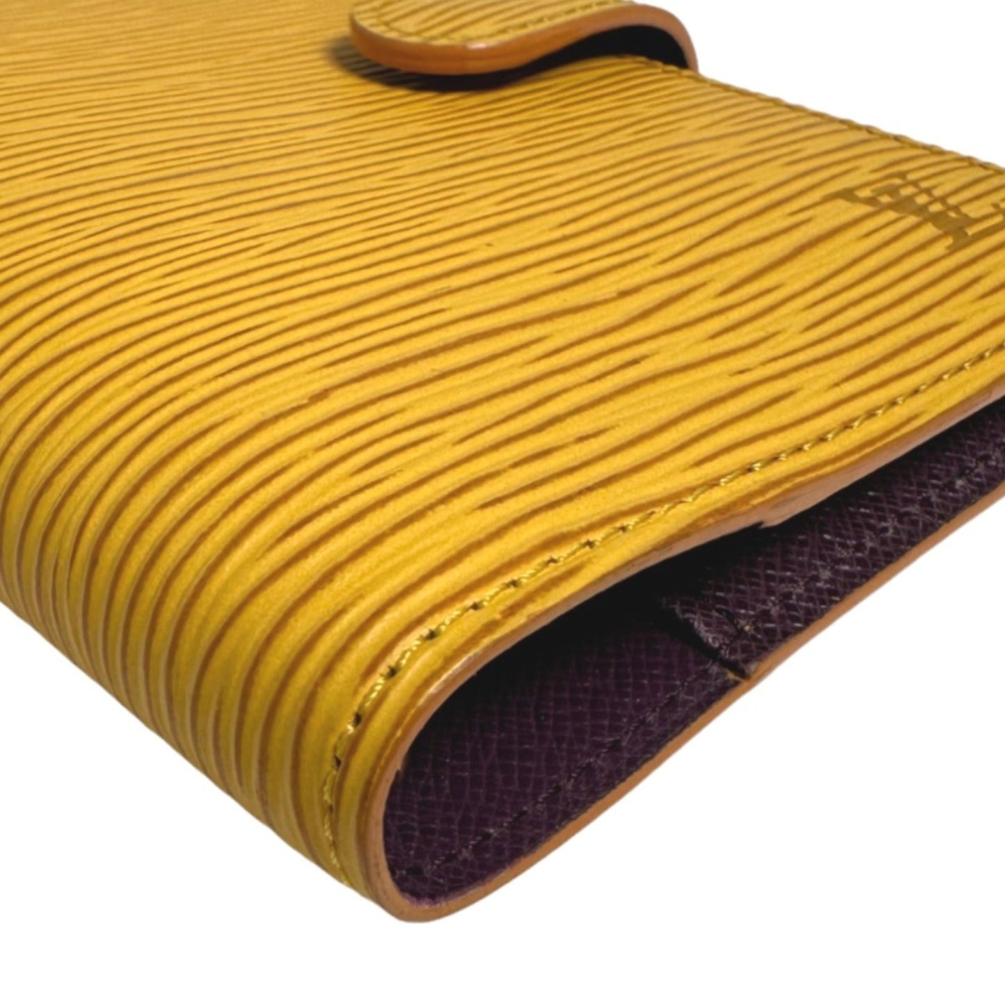 Functional Leather Agenda Cover with Slight Wear