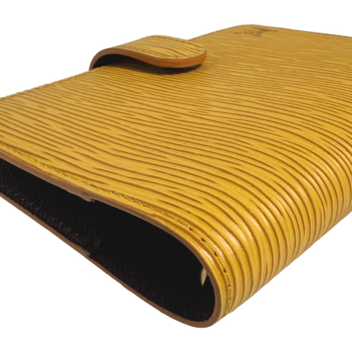Functional Leather Agenda Cover with Slight Wear