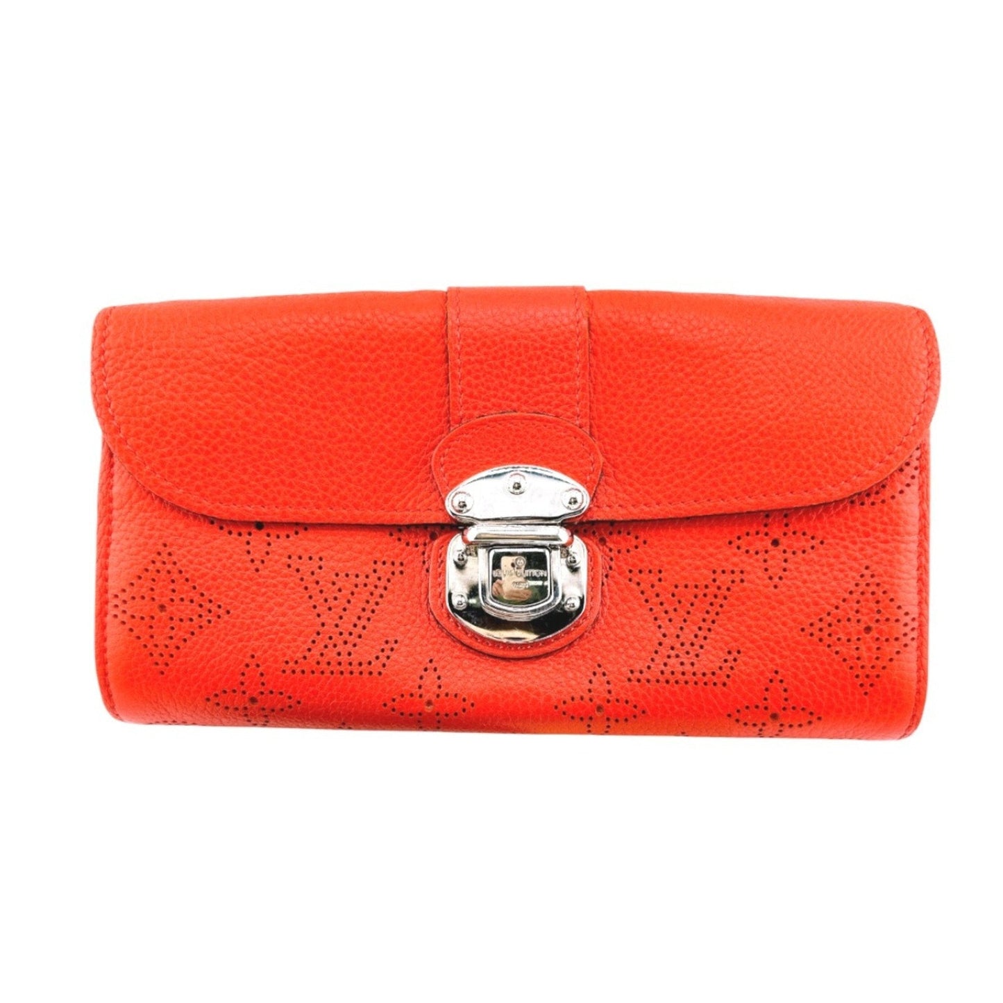Mahina Leather Wallet with Box and Slight Patina