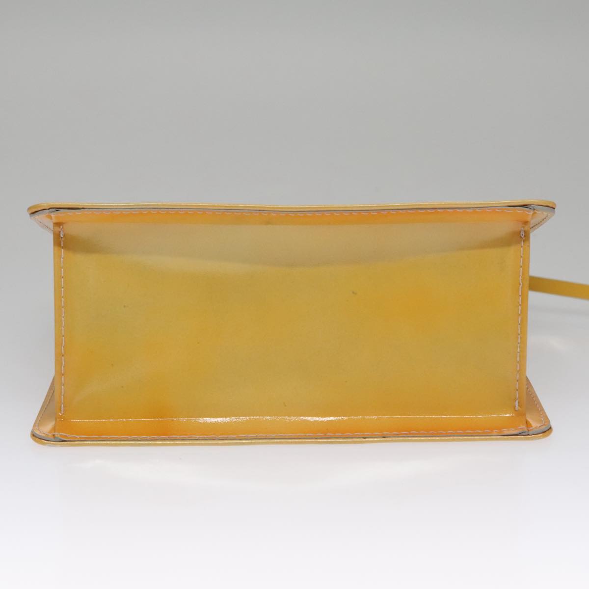Patent Leather Handbag with Key and Clochette Accessories