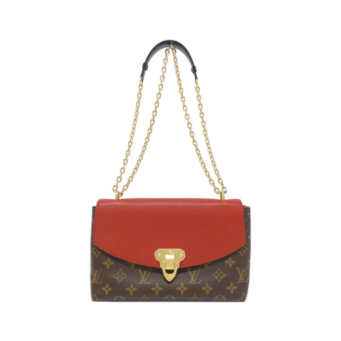 Luxury Canvas Shoulder Bag with Chain Strap