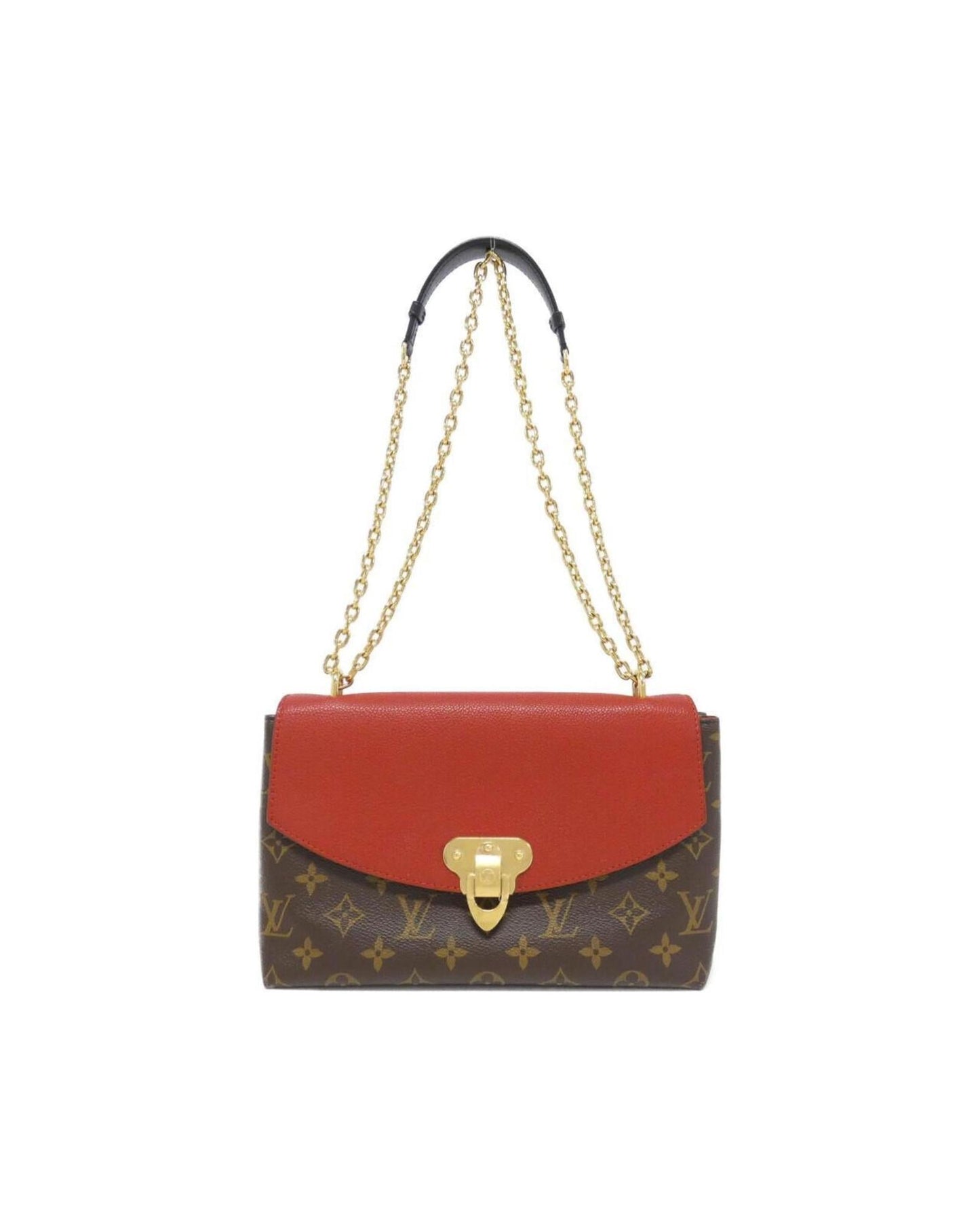 Luxury Canvas Shoulder Bag with Chain Strap