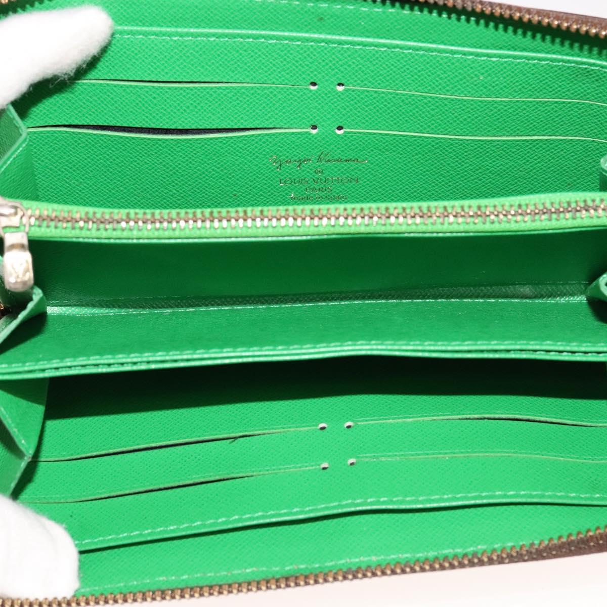 Canvas Zippy Wallet with Dust Bag and Box