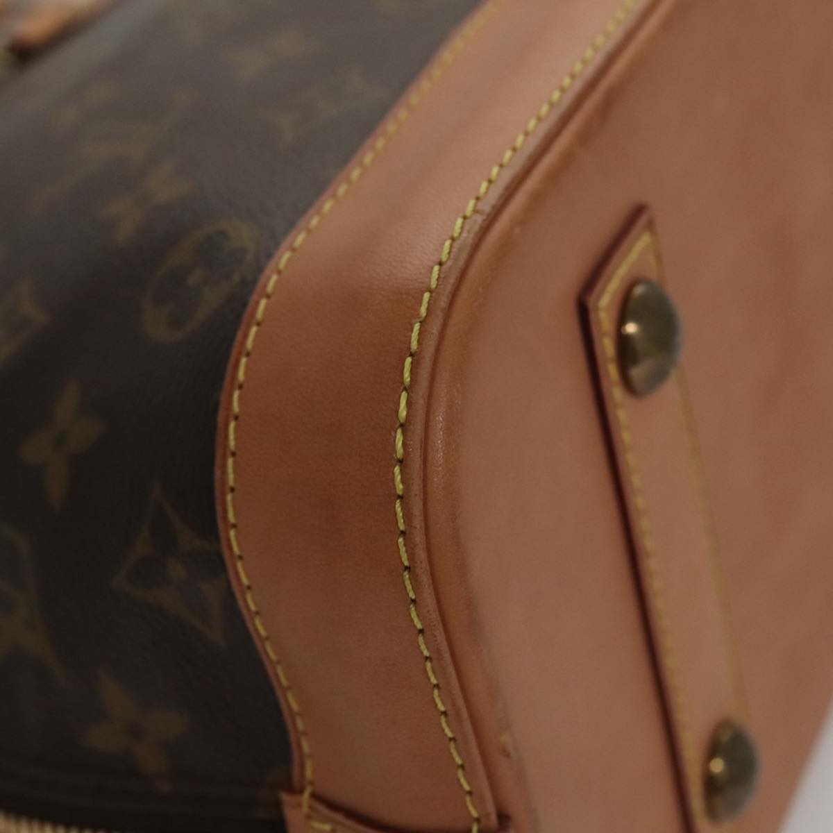 Canvas Alma Bag with Padlock and Key