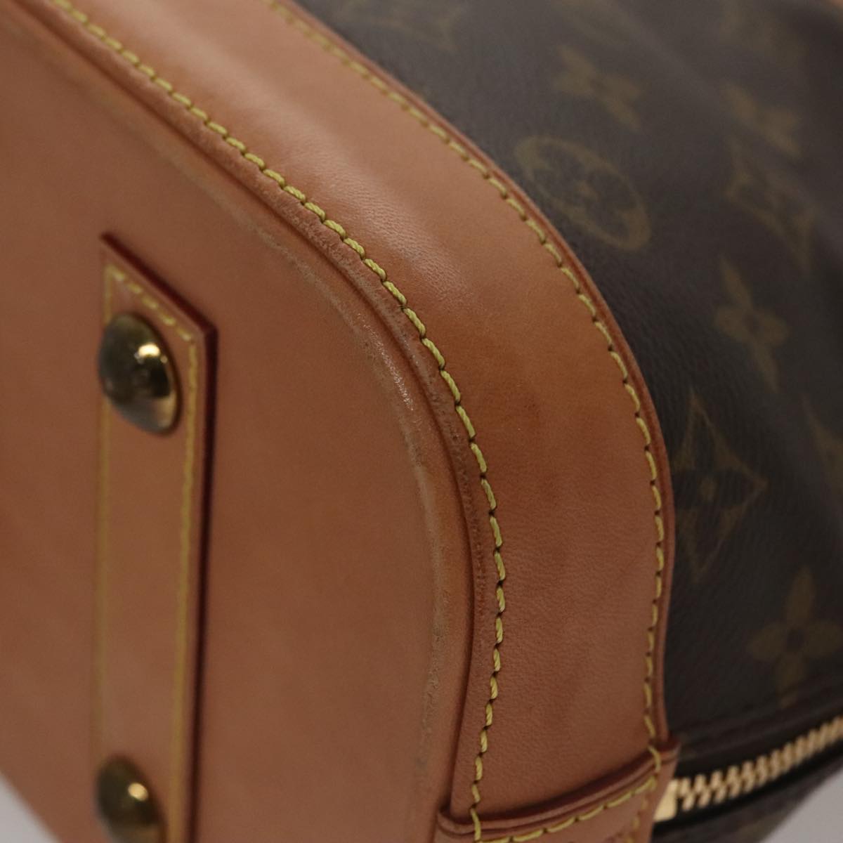 Canvas Alma Bag with Padlock and Key