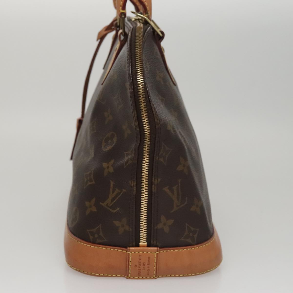 Canvas Alma Bag with Padlock and Key