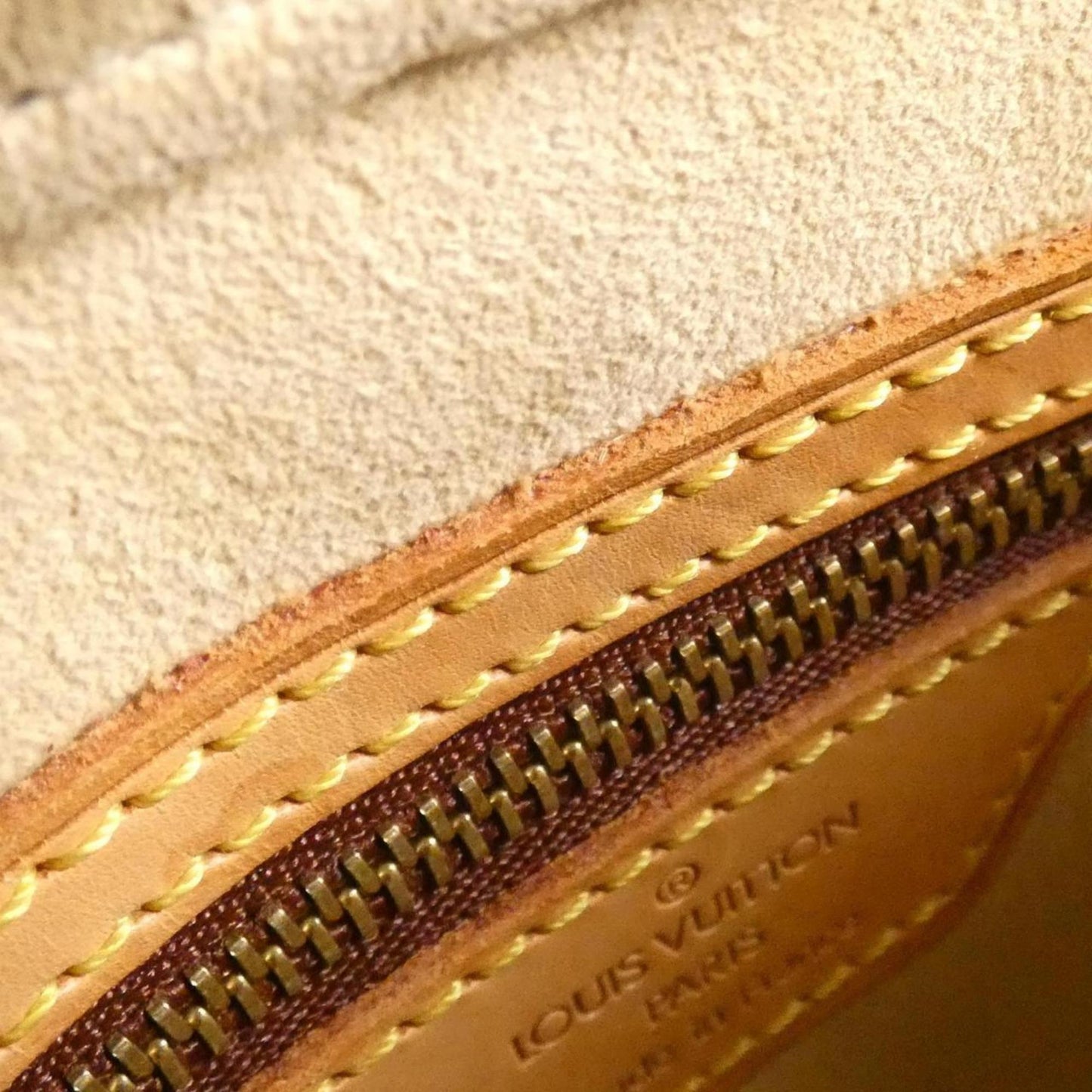 Canvas Looping MM Handbag with Minor Wear