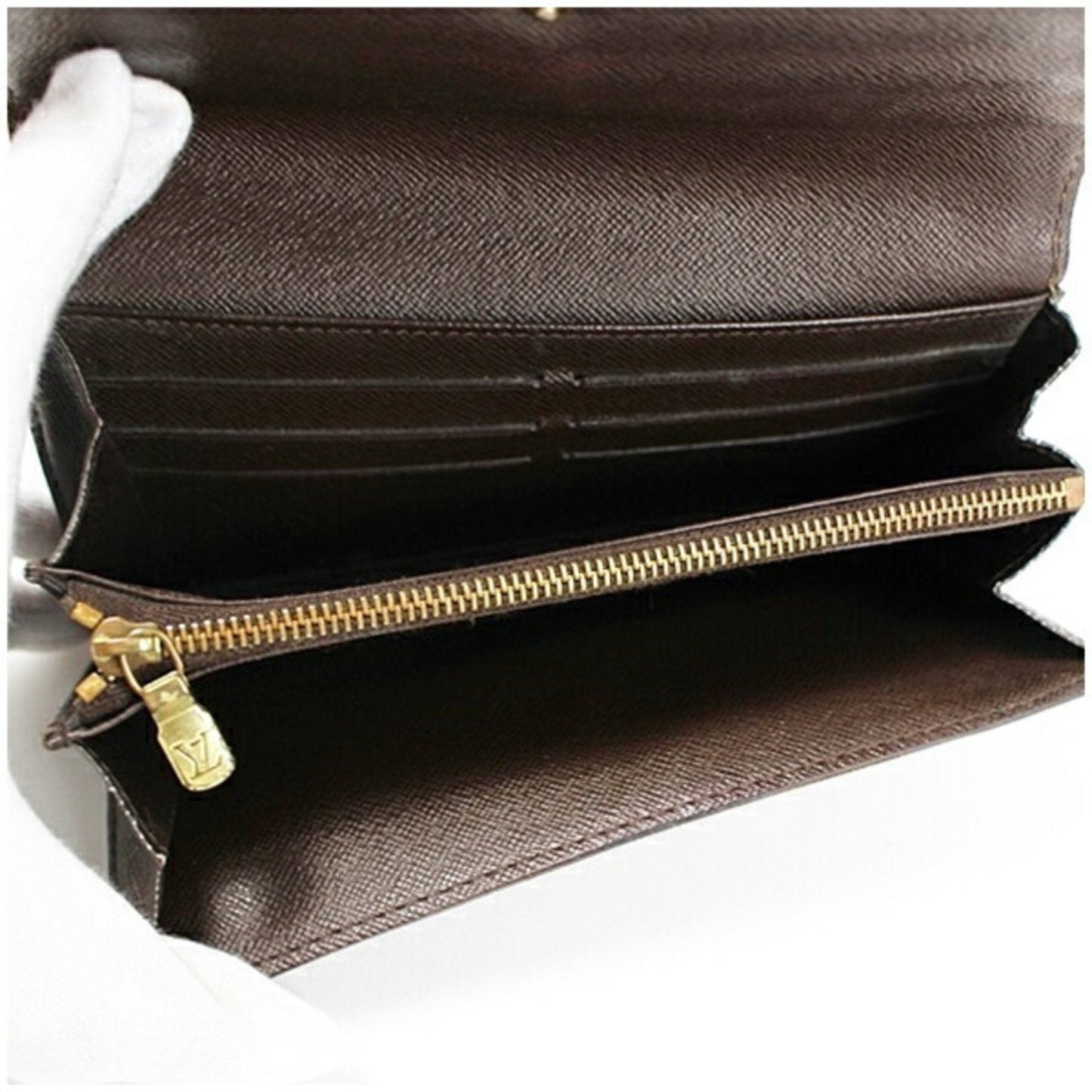 Canvas Wallet with Multiple Compartments and Secure Closure